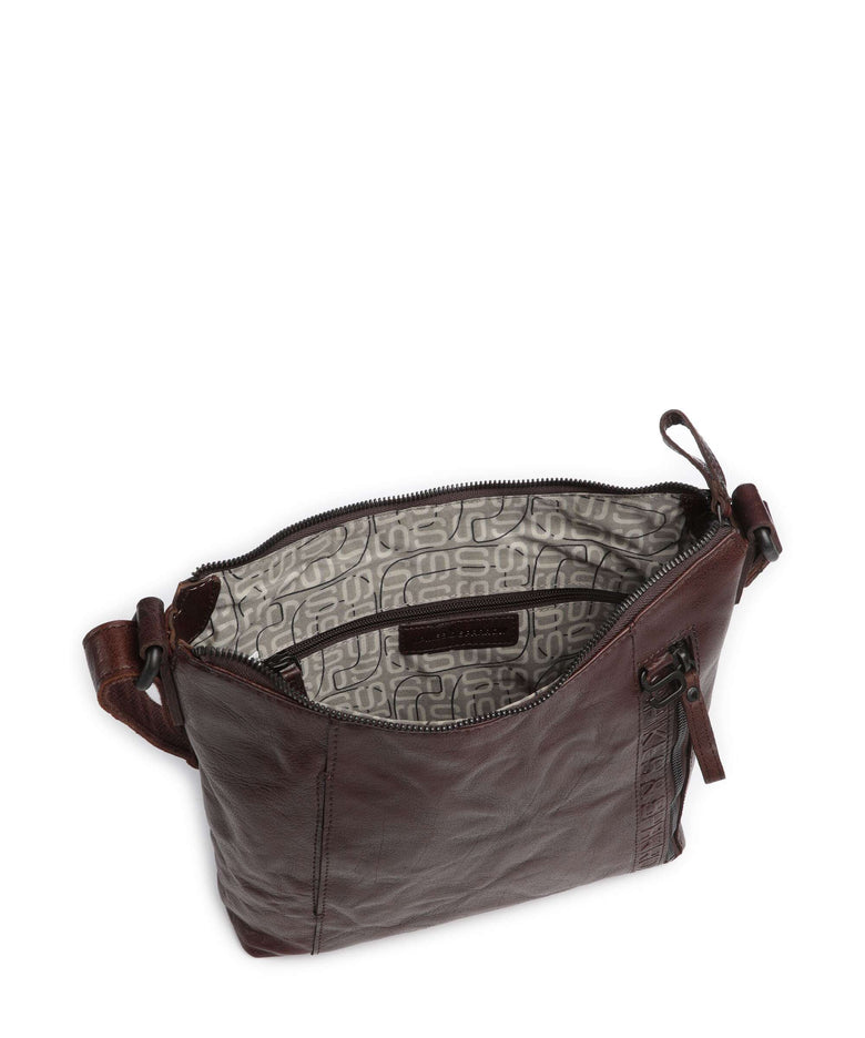 Spikes & Sparrow Bronco Suzette Crossbody bag dark brown