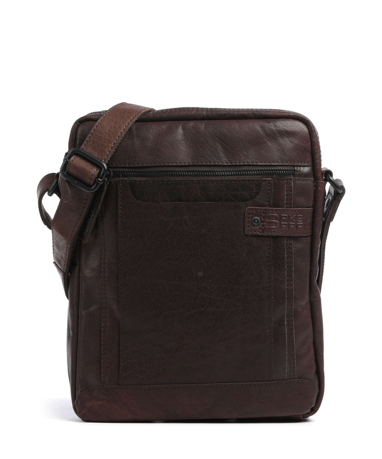 Spikes & Sparrow Bronco Jayed Crossbody bag dark brown