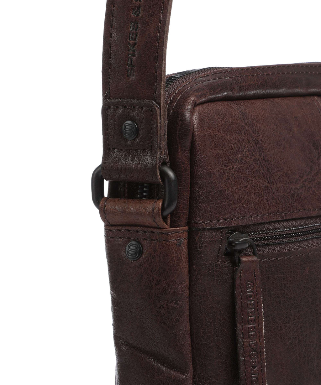 Spikes & Sparrow Bronco Jayed Crossbody bag dark brown