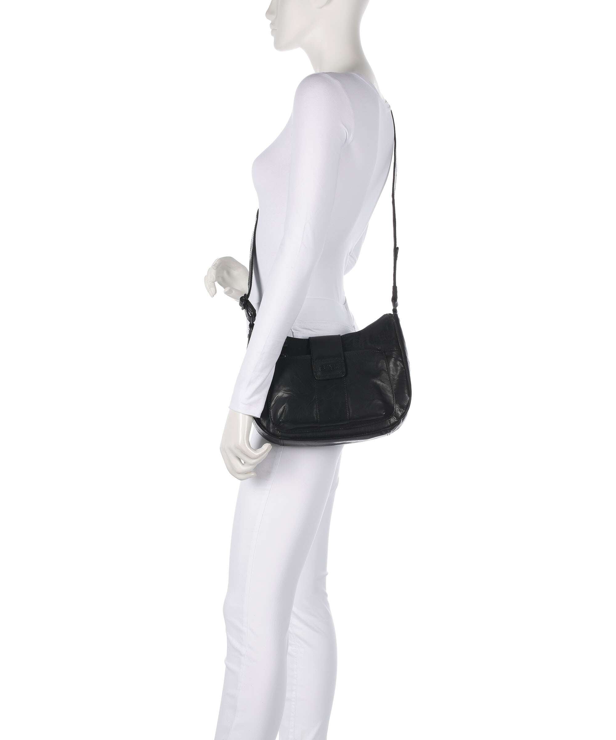 Spikes & Sparrow Bronco Carlia Crossbody bag schwarz