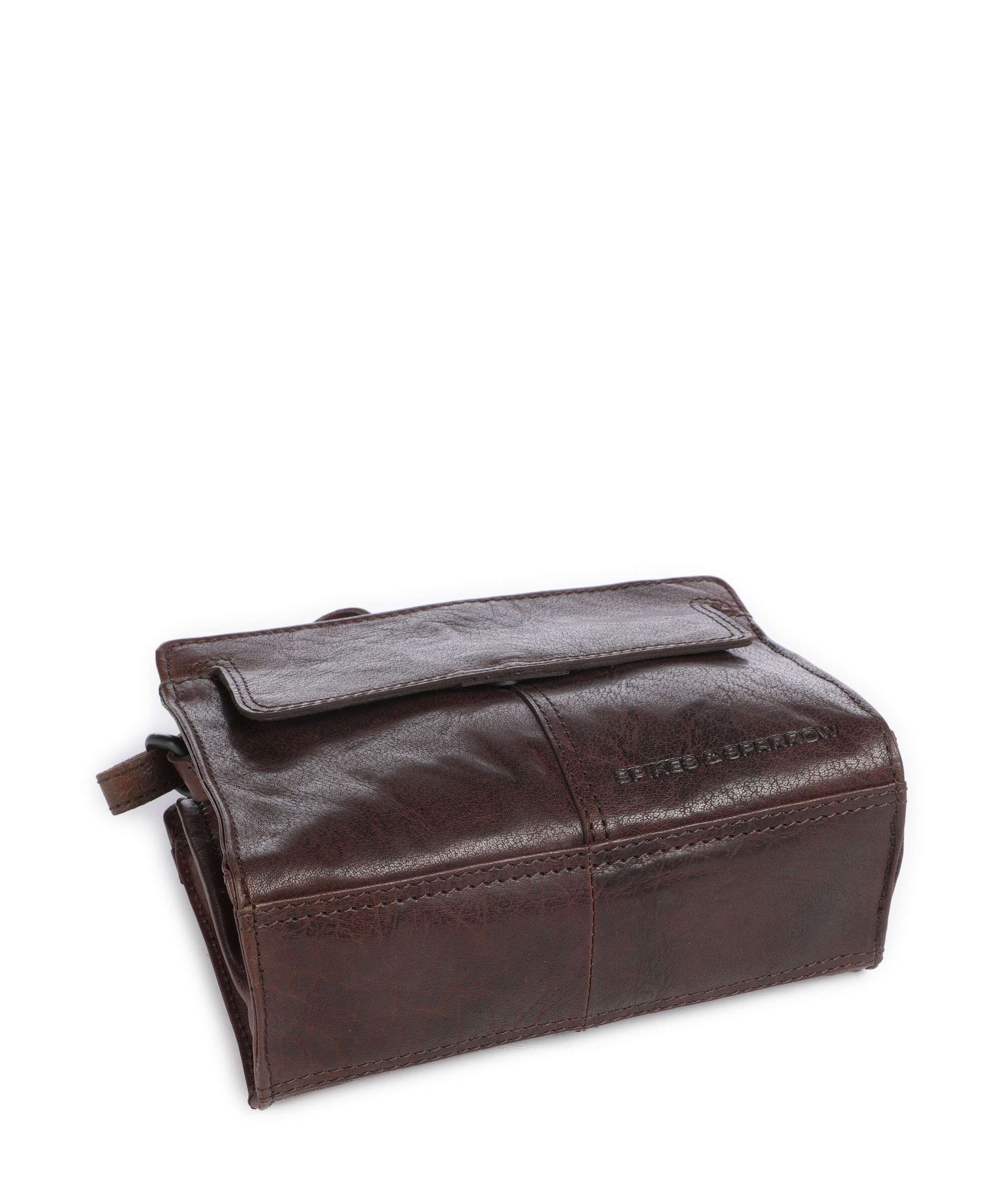 Spikes & Sparrow Bronco Leyla Crossbody bag dunkelbraun
