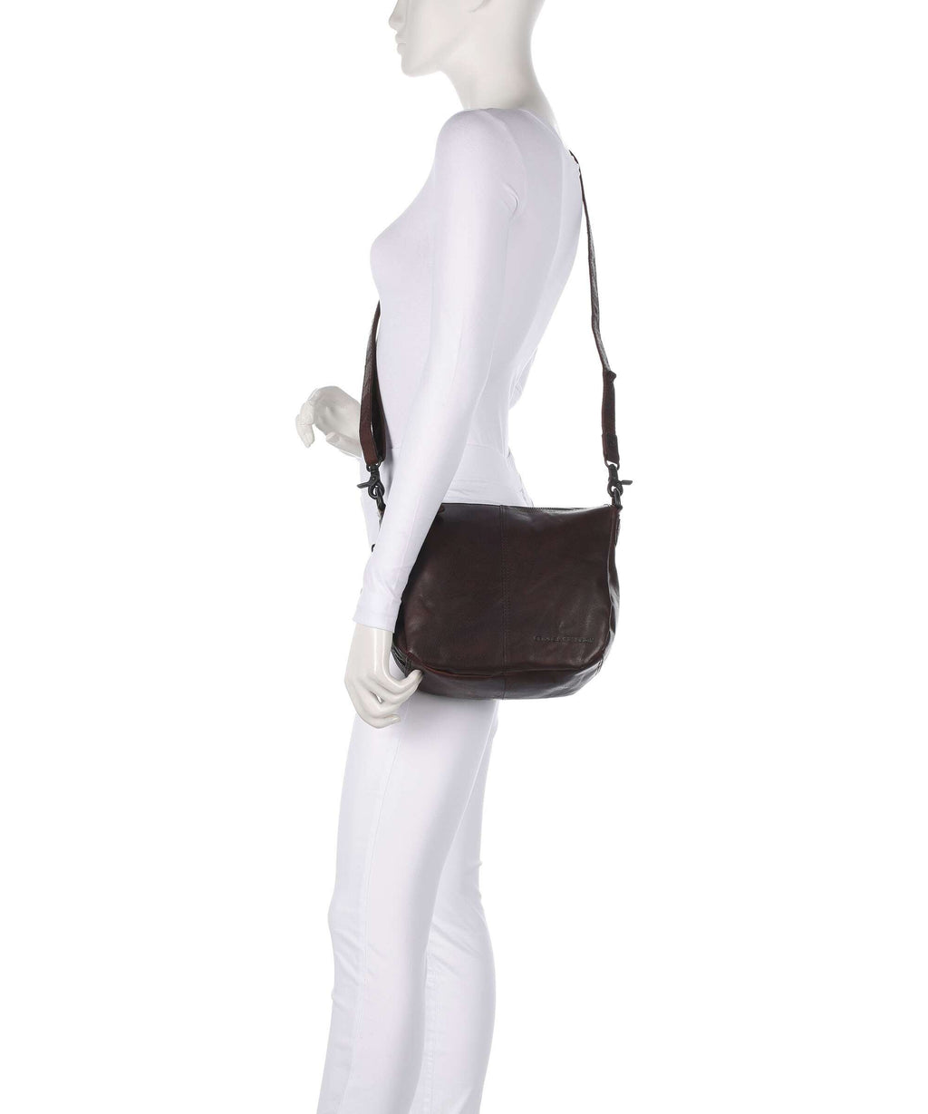 Spikes & Sparrow Bronco Carmen Shoulder bag dunkelbraun