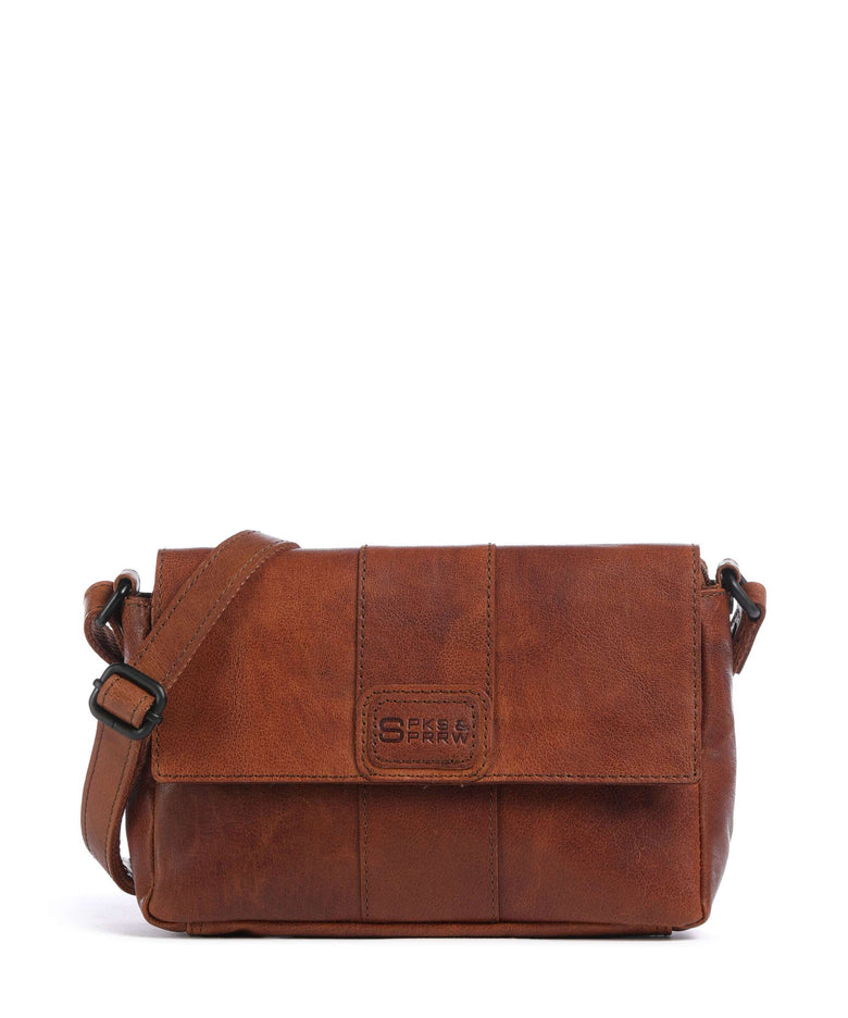 Spikes & Sparrow Bronco Ceslie Crossbody bag brandy