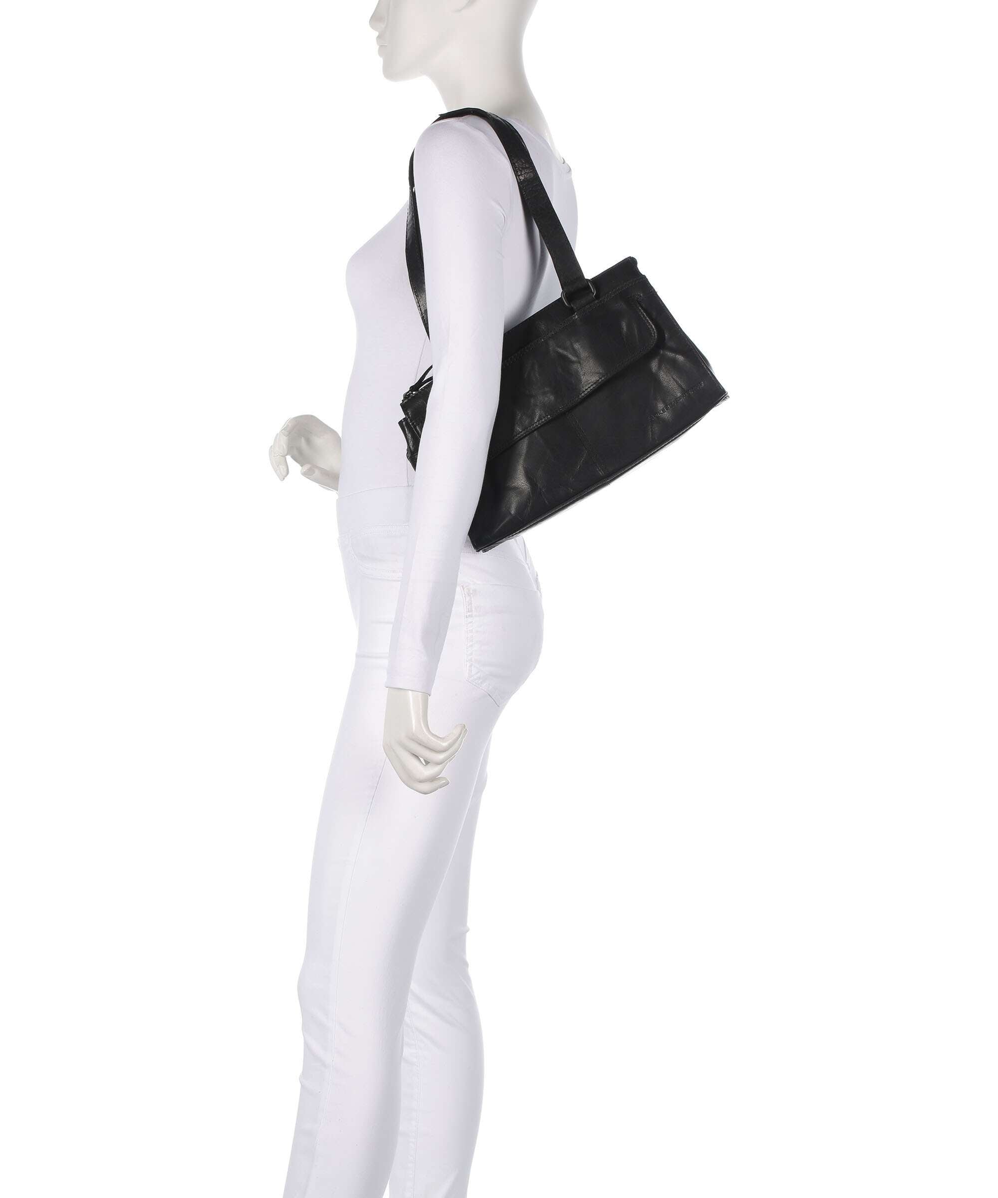 Spikes & Sparrow Bronco Amity Shoulder bag schwarz