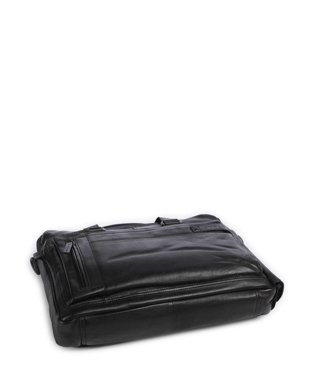 Spikes & Sparrow Apache Brutus Briefcase schwarz