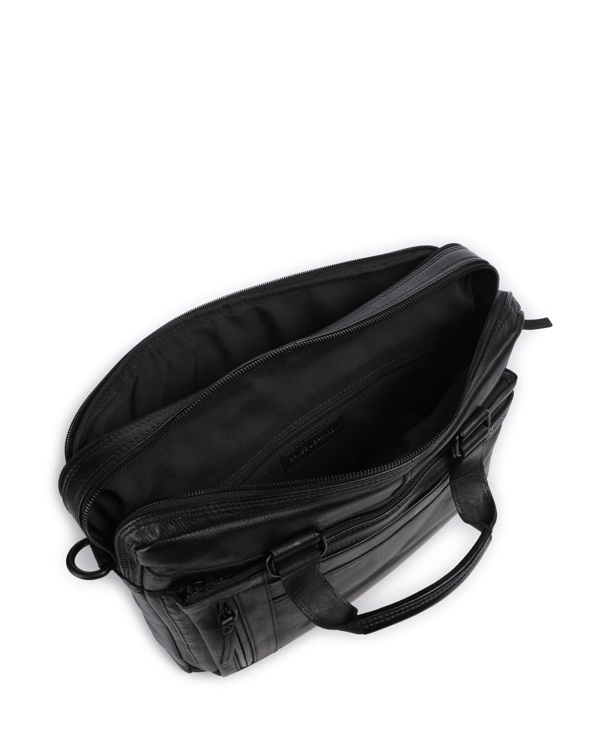Spikes & Sparrow Apache Brutus Briefcase schwarz