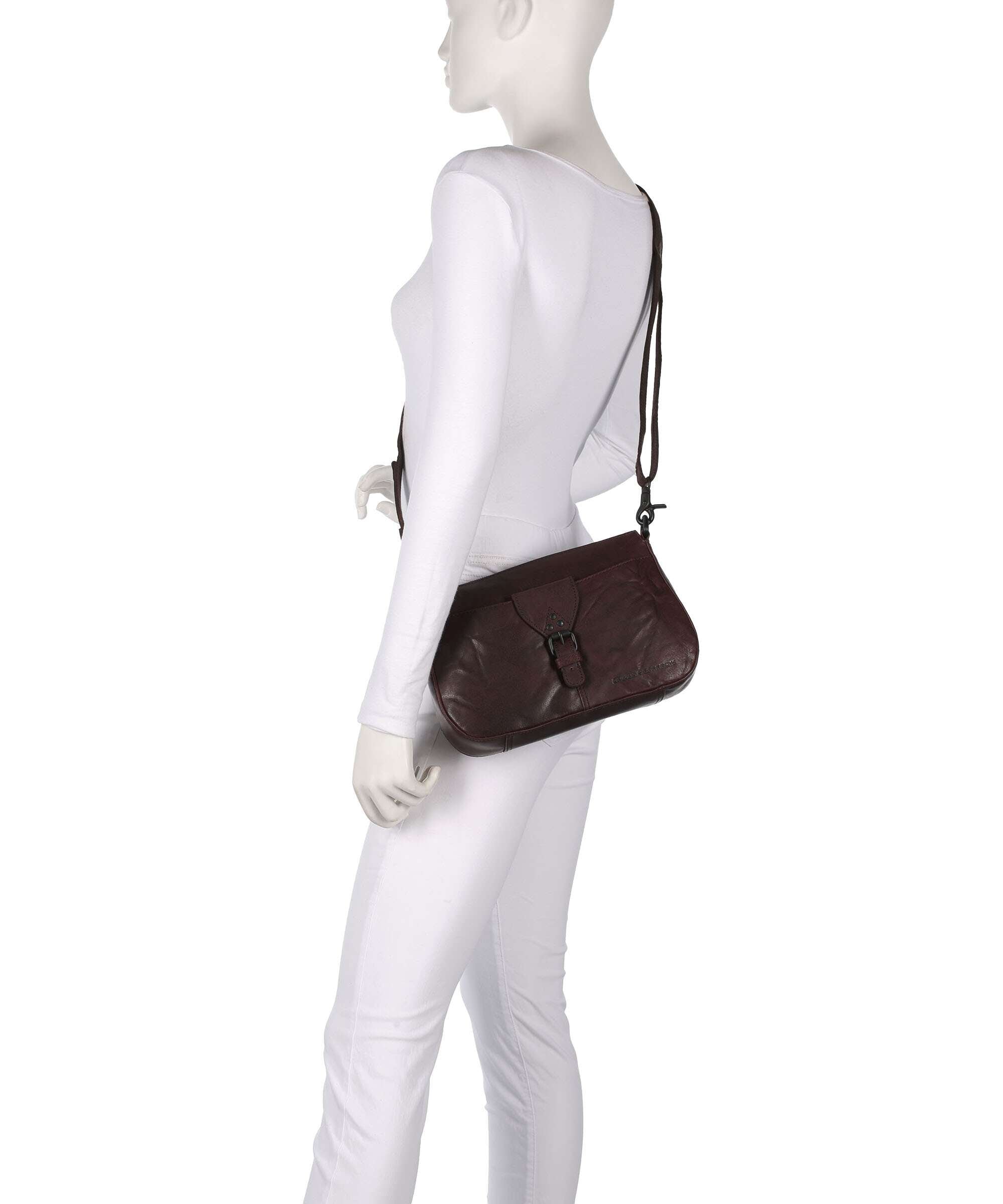 Spikes & Sparrow Bronco Ebonee Shoulder bag dark brown