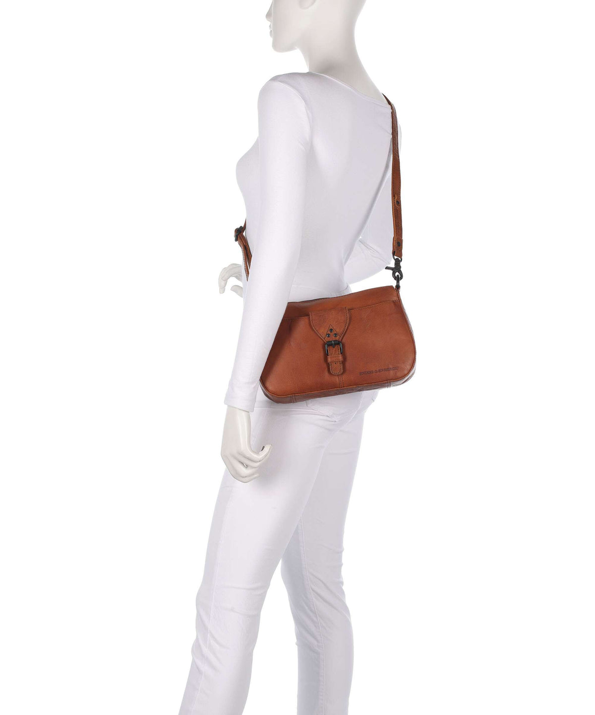 Spikes & Sparrow Bronco Ebonee Shoulder bag brandy