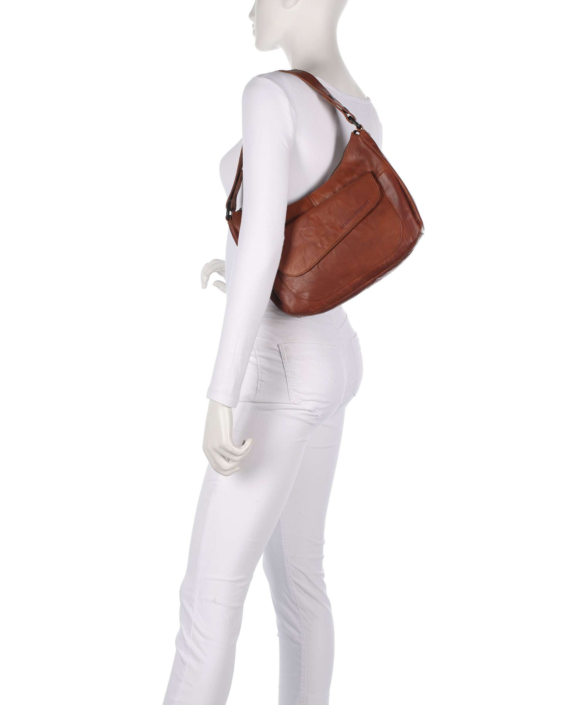 Spikes & Sparrow Bronco Ida Hobo bag brandy