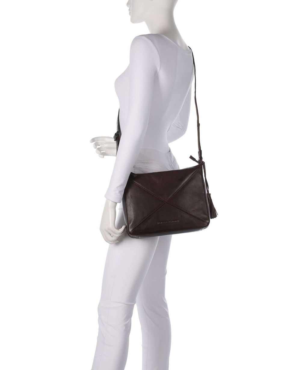 Spikes & Sparrow Apache Lilla Crossbody bag dark brown