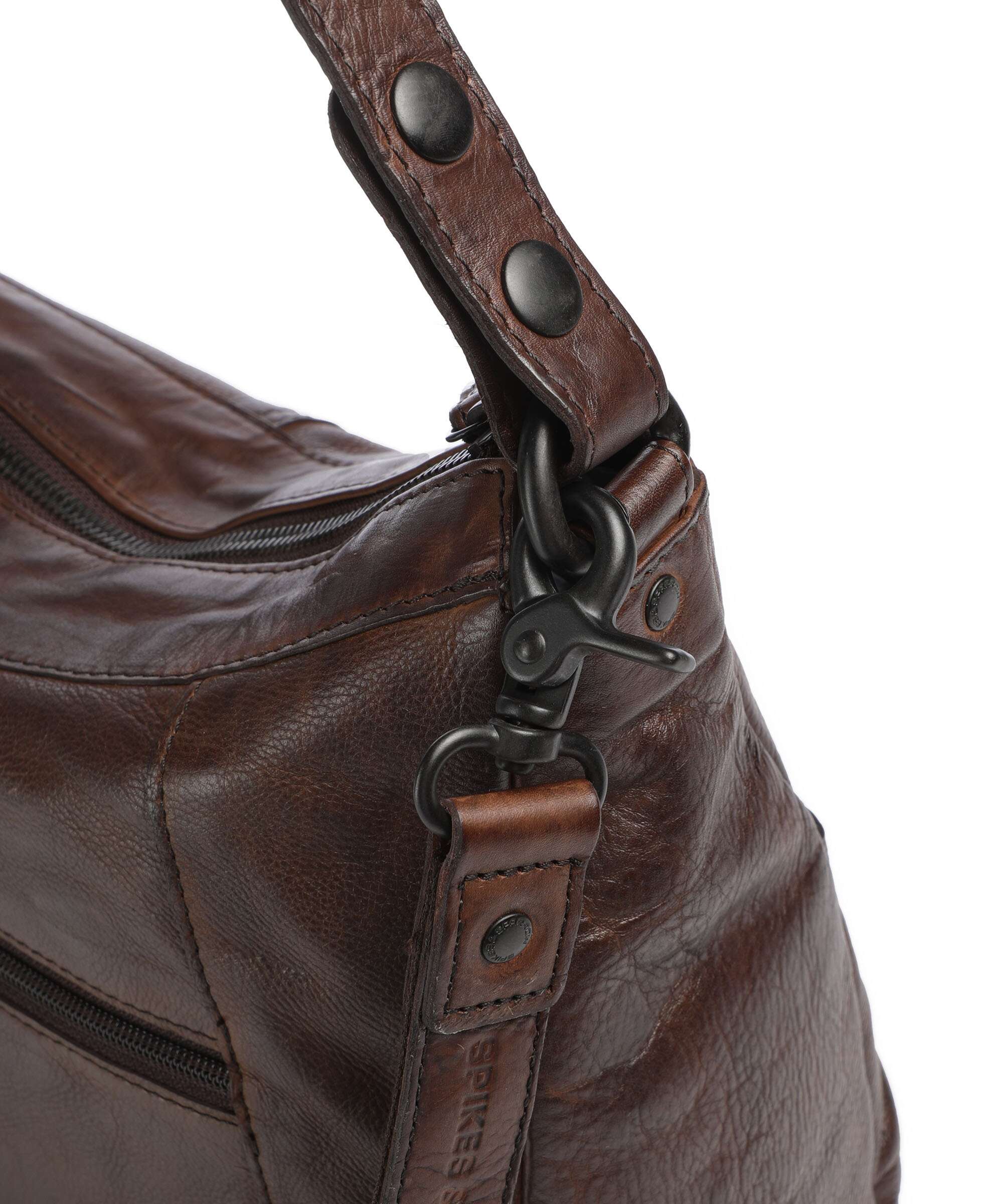 Spikes & Sparrow Apache Jinny Hobo bag dark brown
