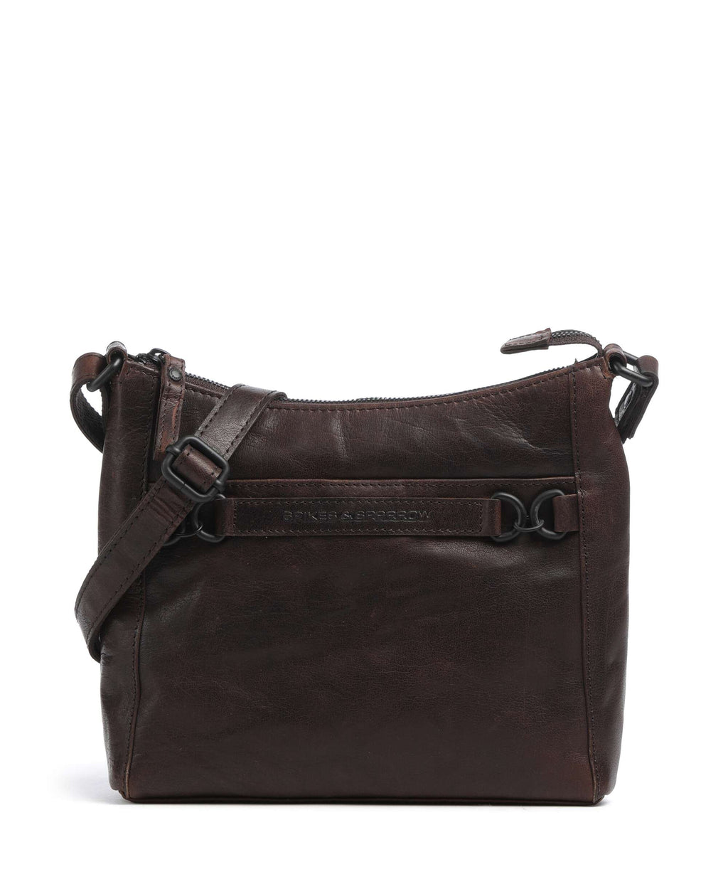 Spikes & Sparrow Bronco Elize Crossbody bag dark brown