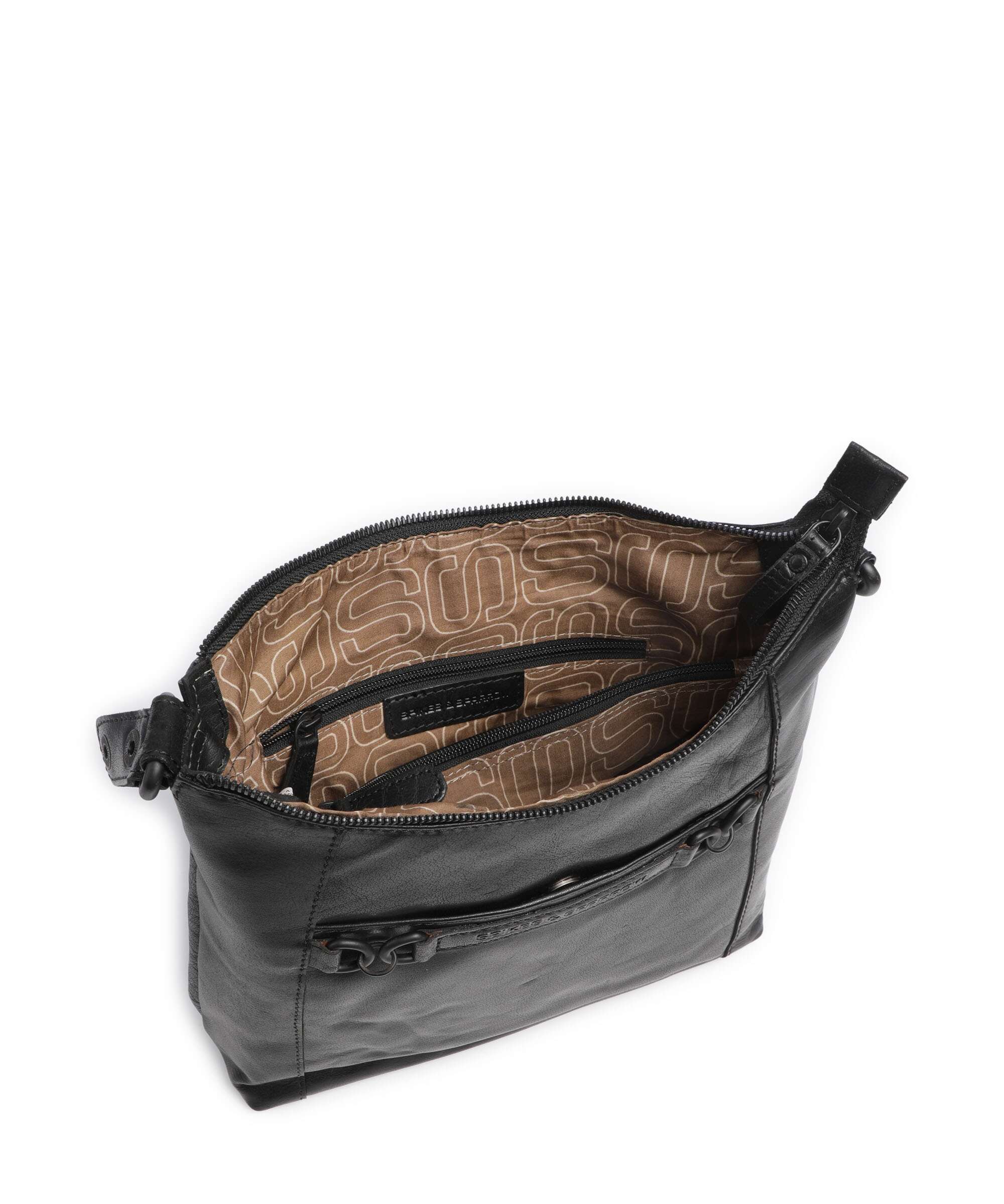 Spikes & Sparrow Bronco Delphie Hobo bag black