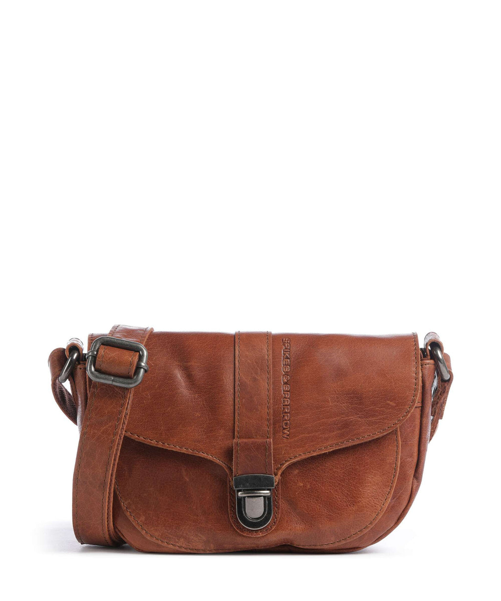 Spikes & Sparrow Bronco Iris Crossbody bag brandy