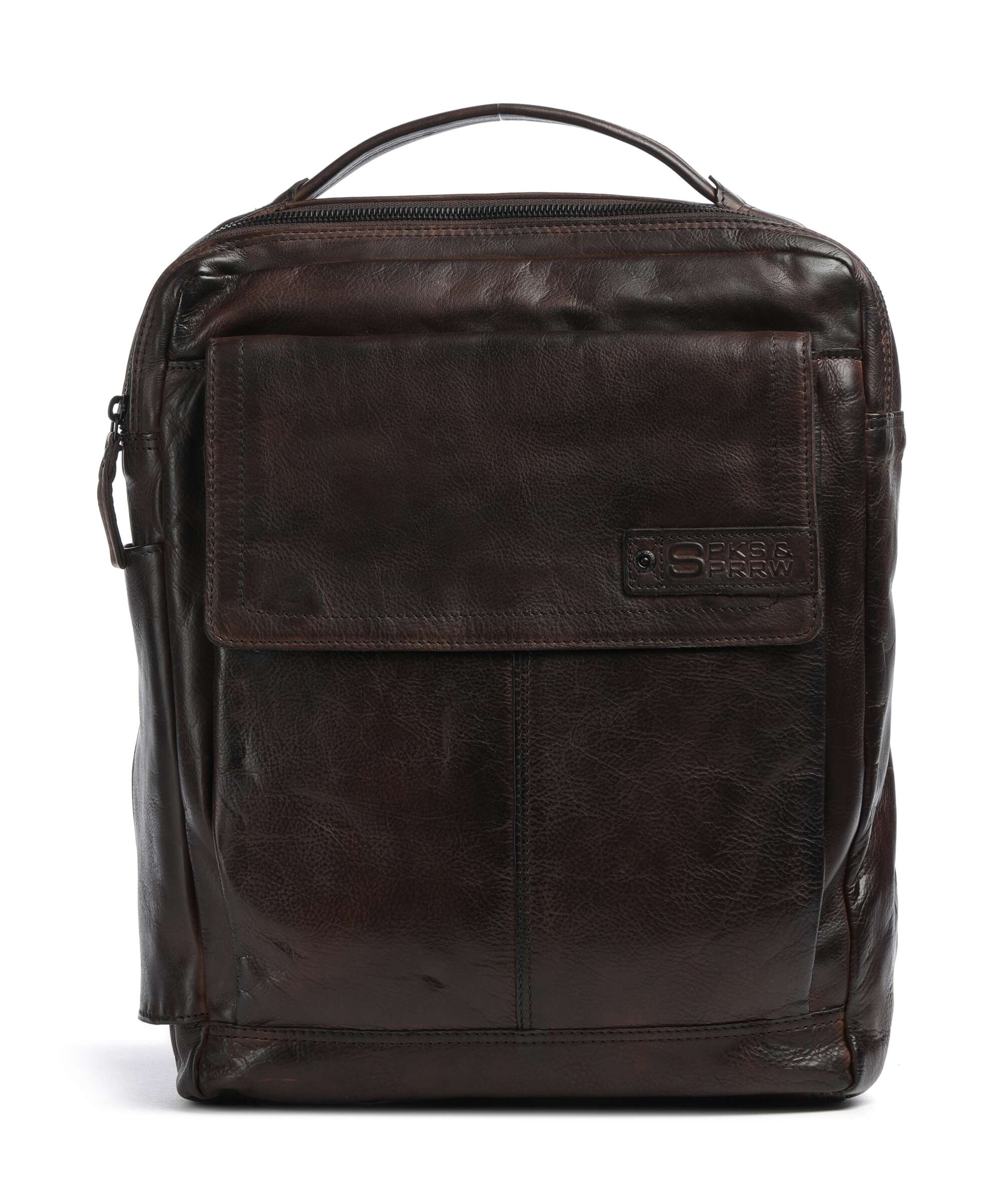 Spikes & Sparrow Apache Fred Laptop backpack dark brown