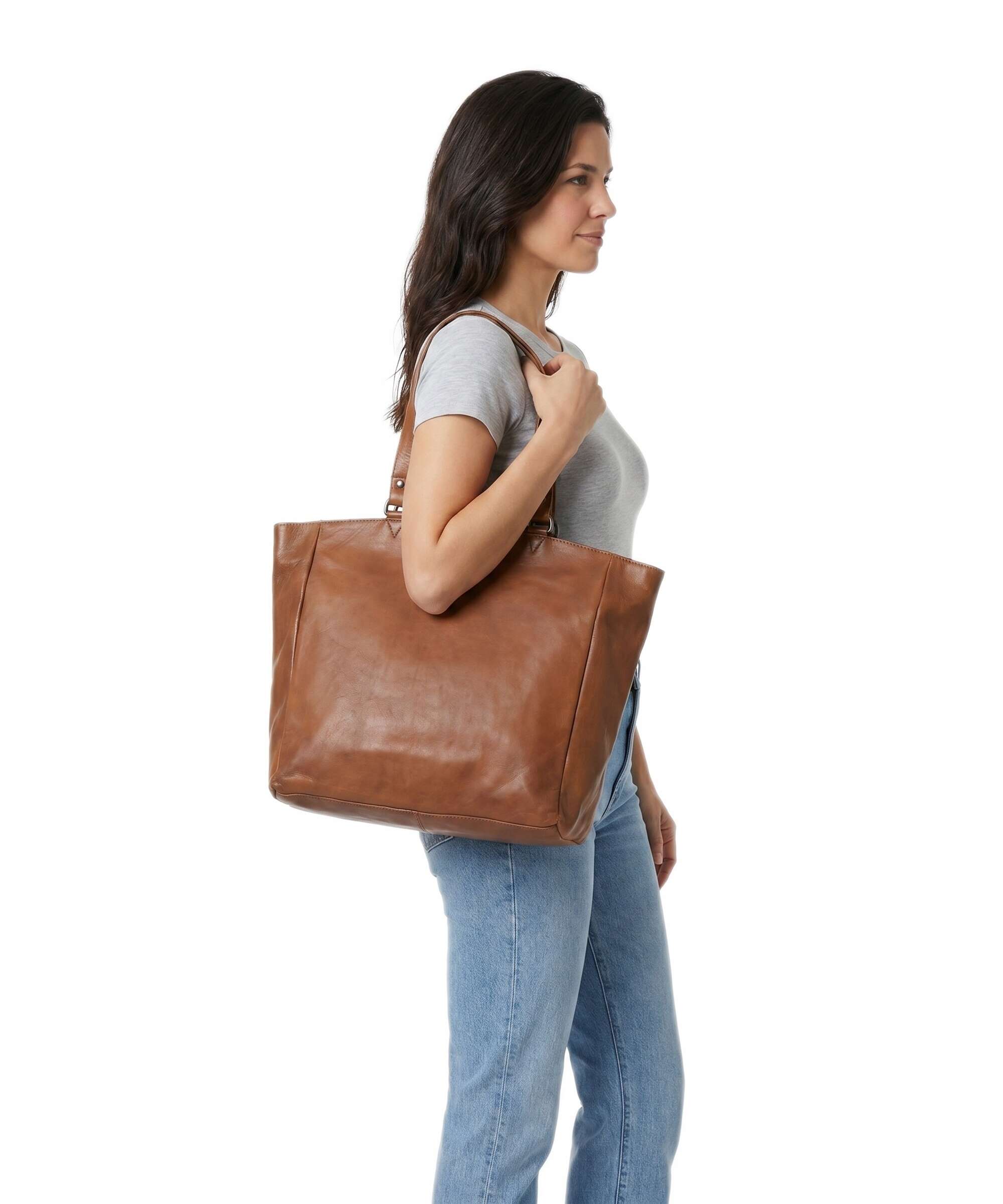 The Chesterfield Brand Berlin Tote bag cognac