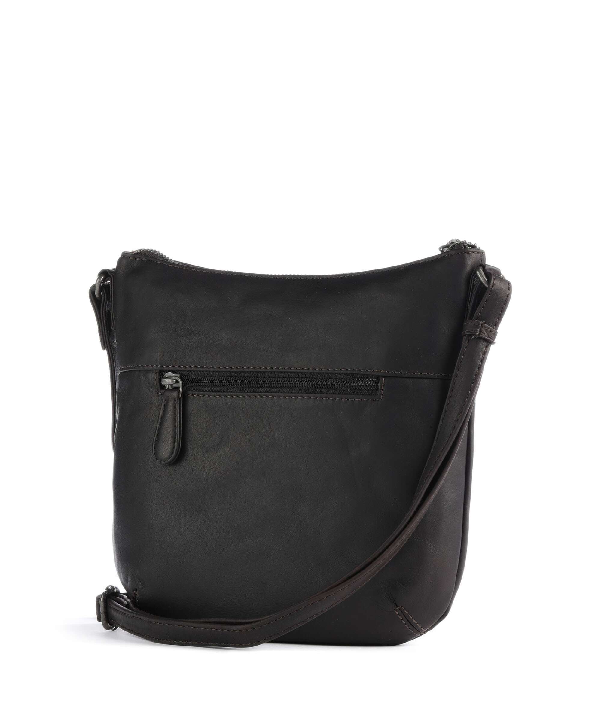 The Chesterfield Brand Cow Wax Pull Up Redding Crossbody bag brown