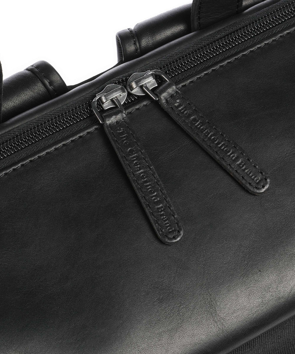 The Chesterfield Brand Fusion Bornholm Rolltop backpack black