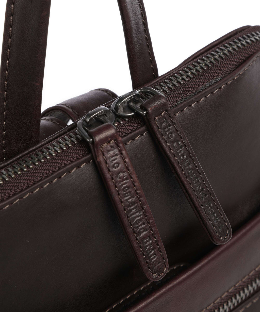 The Chesterfield Brand Wax Pull Up Cow Linford Backpack brown