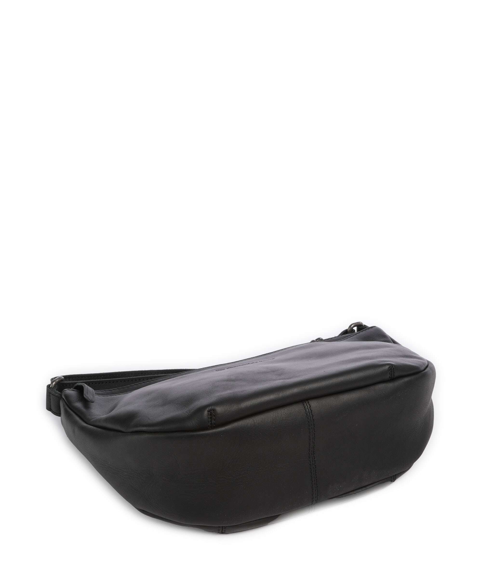 The Chesterfield Brand Wax Pull Up Cow Piemonte Crossbody bag black