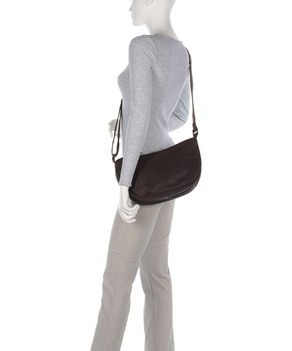 The Chesterfield Brand Wax Pull Up Cow Piemonte Crossbody bag brown