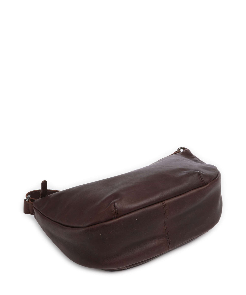 The Chesterfield Brand Wax Pull Up Cow Piemonte Crossbody bag brown