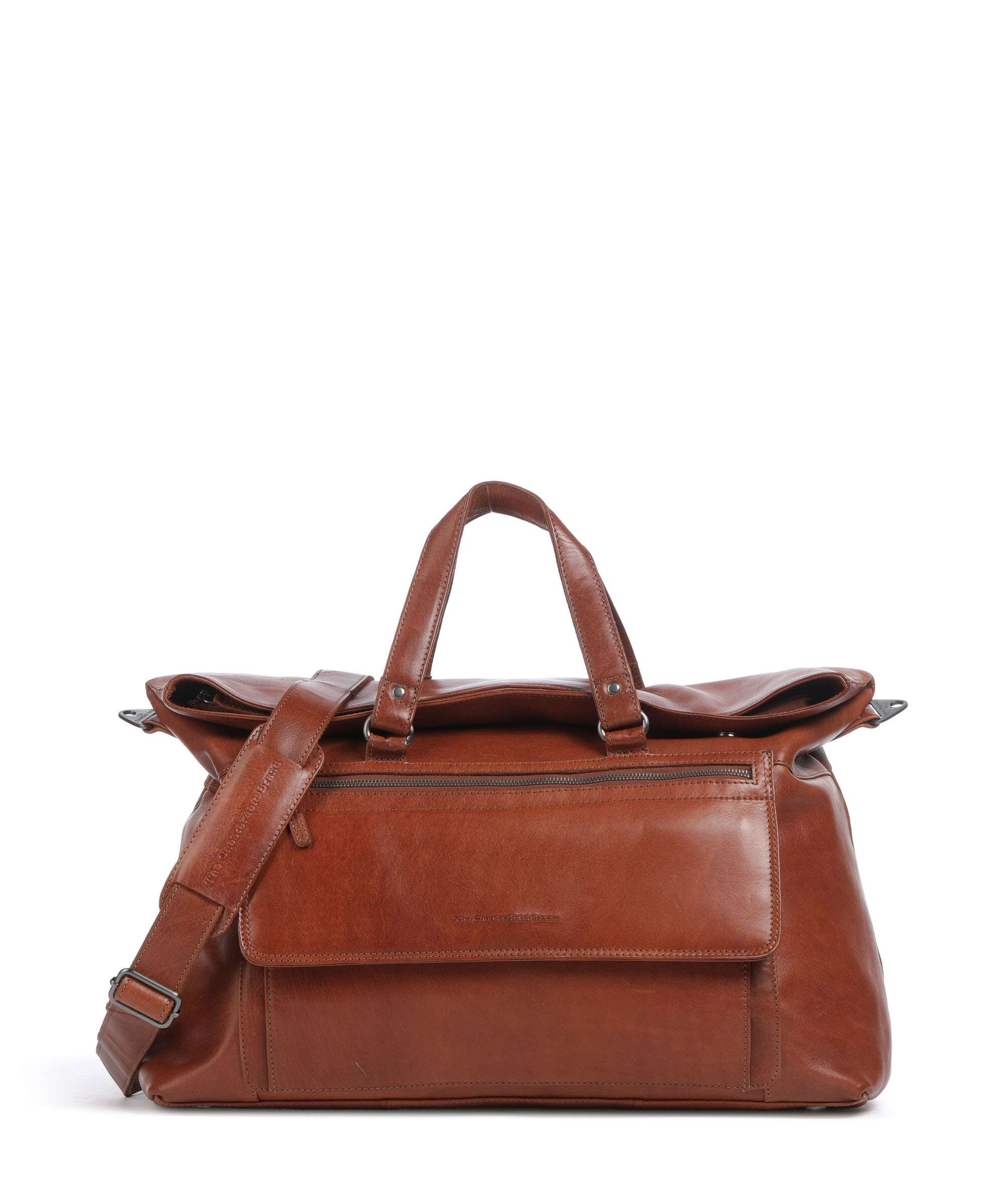 The Chesterfield Brand Novum Lazio Weekend bag cognac
