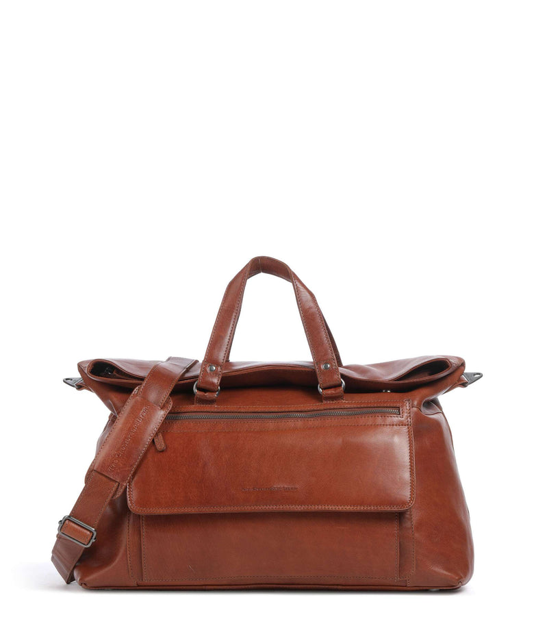 The Chesterfield Brand Novum Lazio Weekend bag cognac