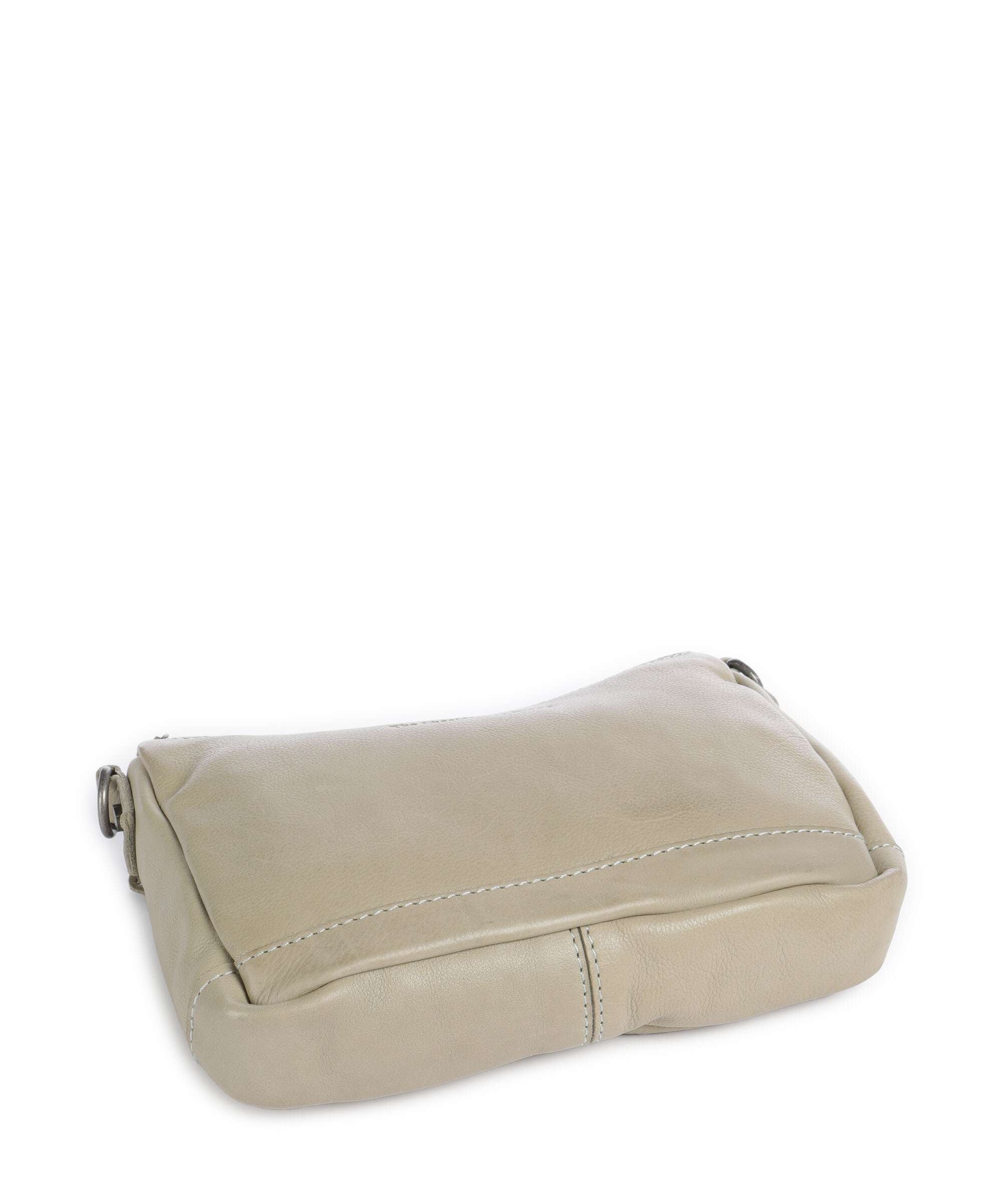 The Chesterfield Brand Washed Waxed Cow Irving Shoulder bag ocean blue