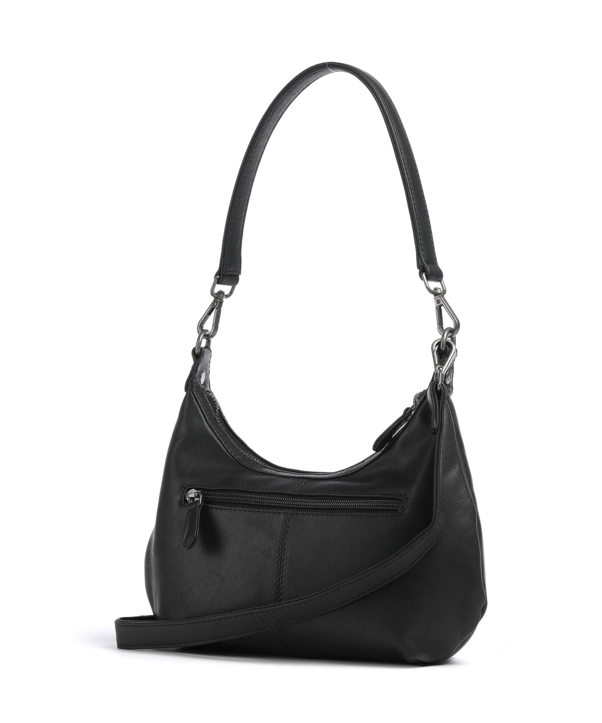 The Chesterfield Brand Wax Pull Up Cow Nancy Shoulder bag black