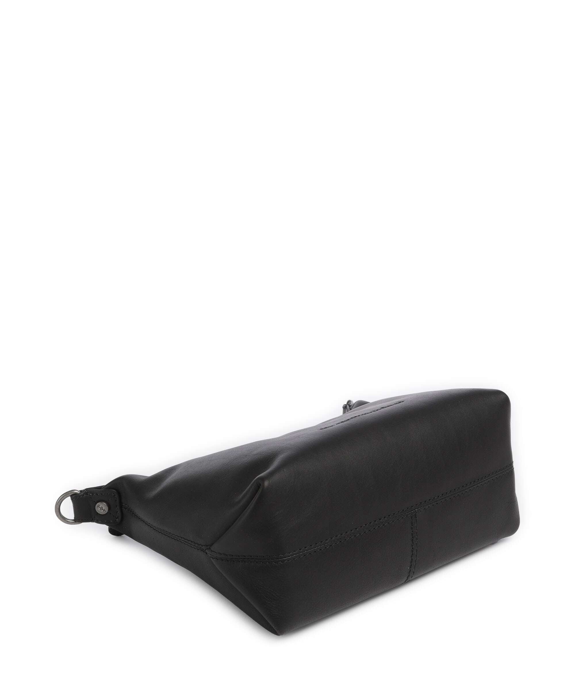 The Chesterfield Brand Wax Pull Up Cow Christie Shoulder bag black