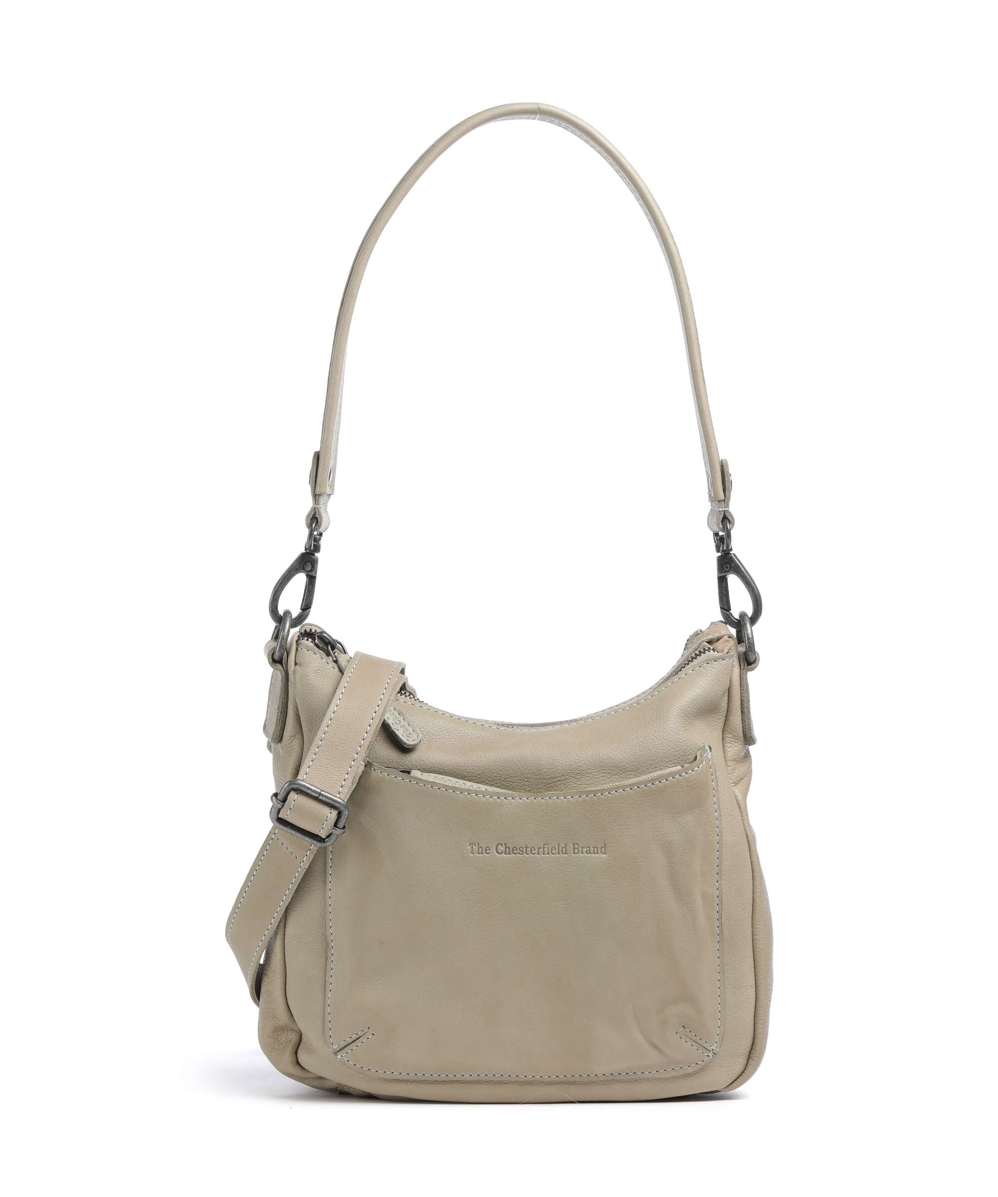 The Chesterfield Brand Washed Waxed Cow Caroline Crossbody bag ocean green