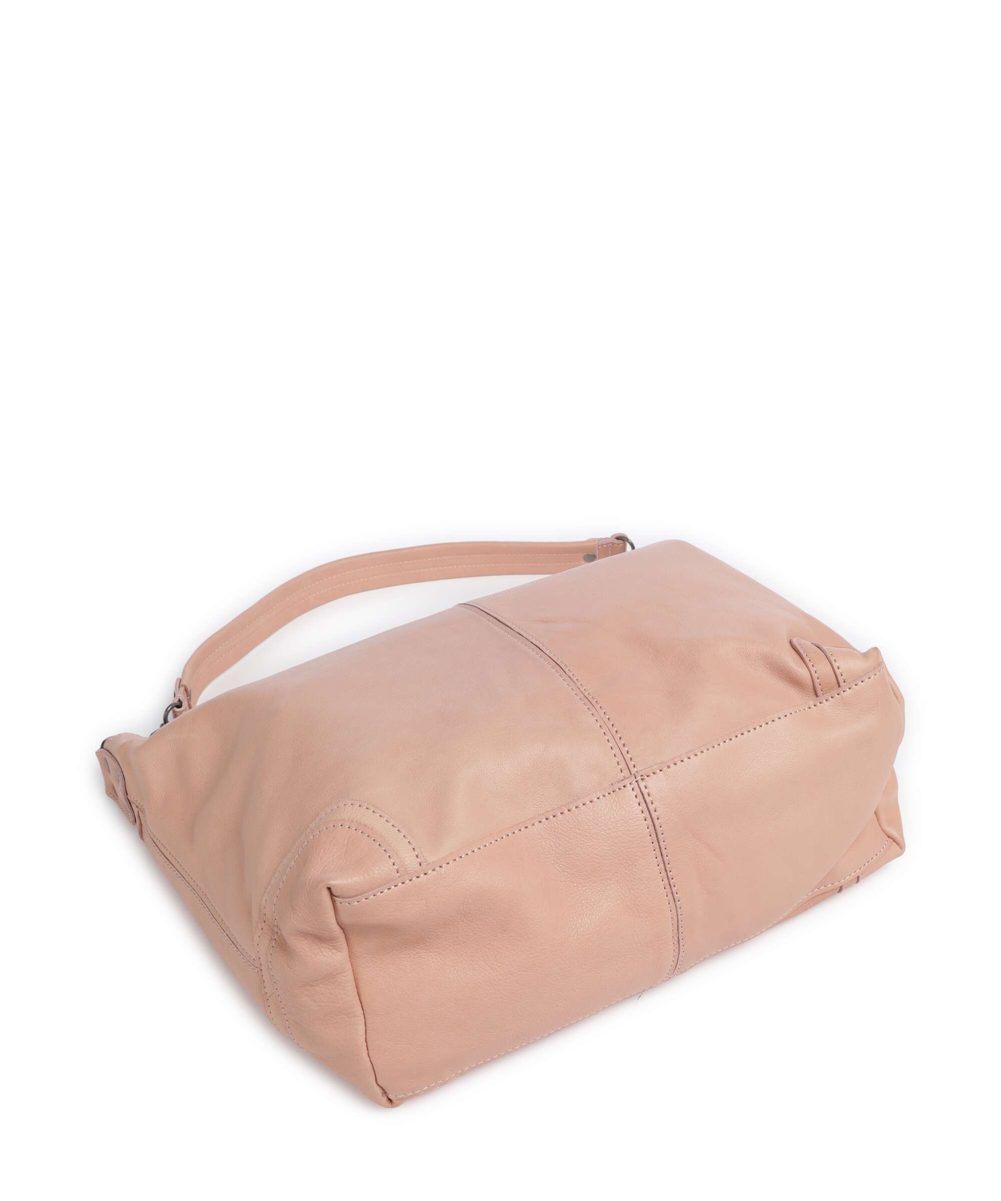 The Chesterfield Brand Washed Waxed Cow Bolivia Hobo bag vintage rose