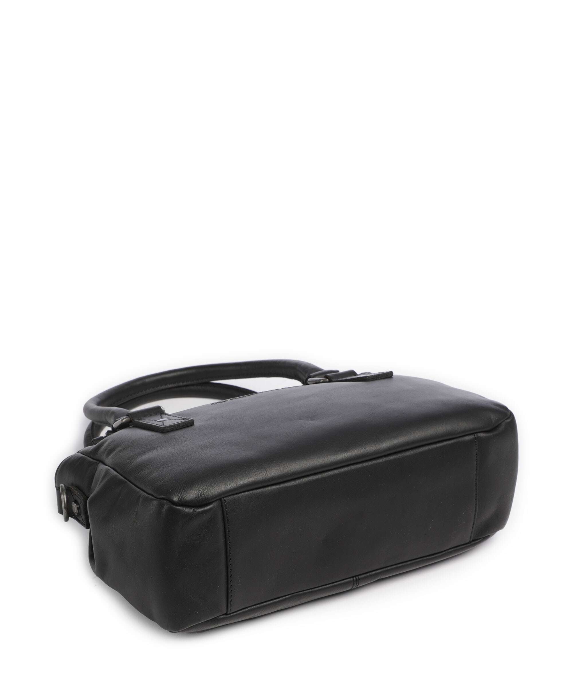 The Chesterfield Brand Wax Pull Up Cow Fenja Handbag black