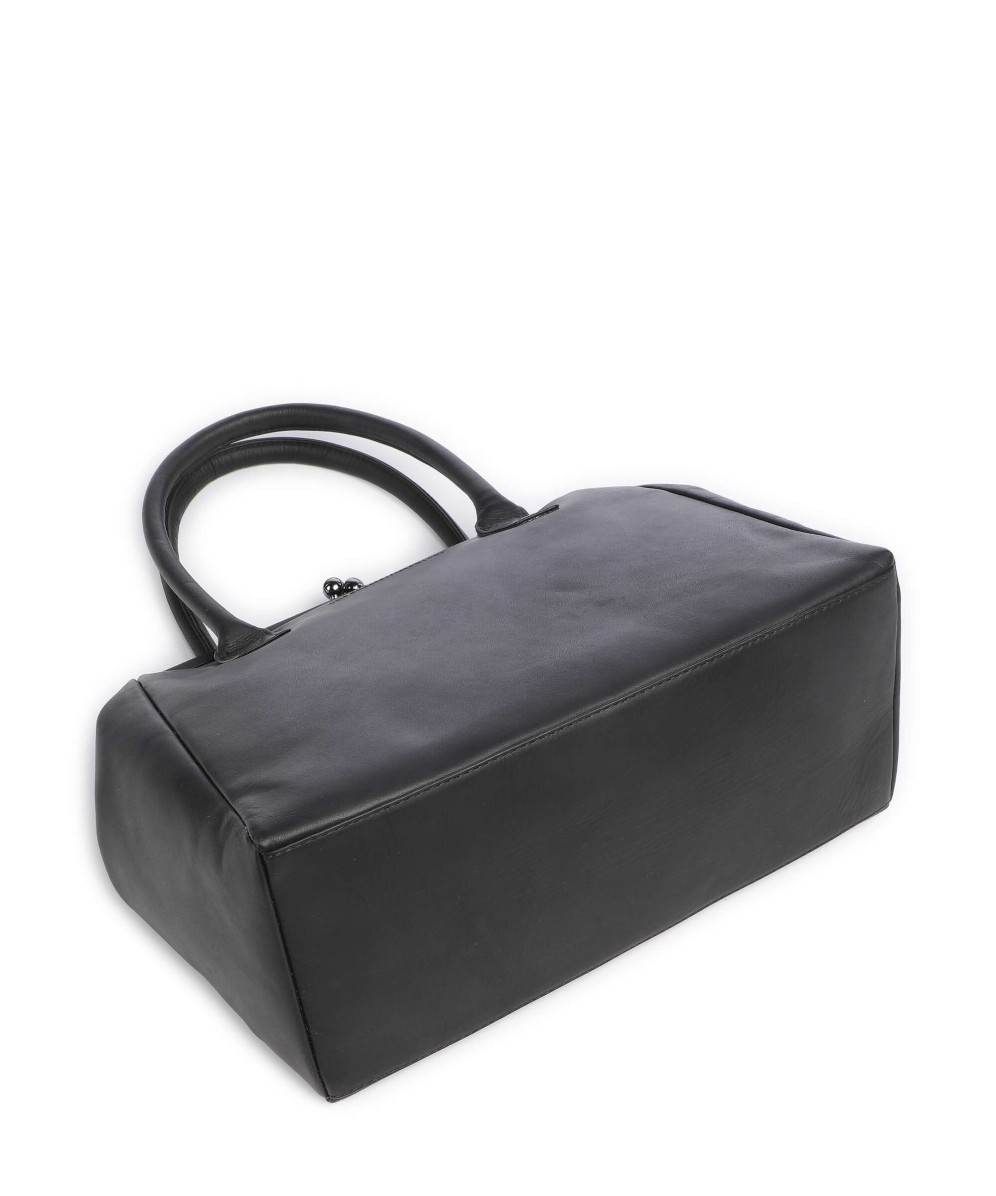 The Chesterfield Brand Wax Pull Up Cow Dorin Shoulder bag black
