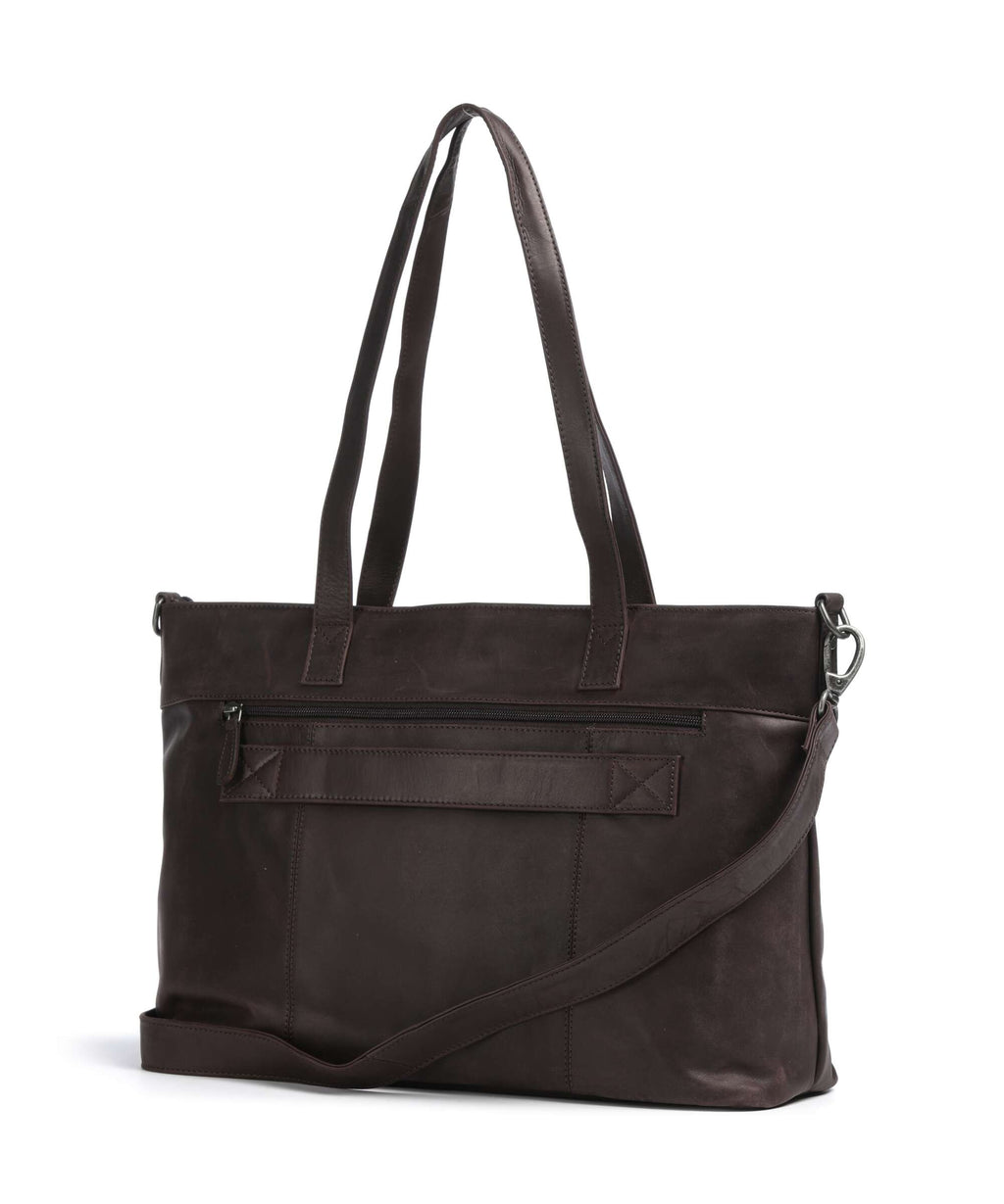 The Chesterfield Brand Wax Pull Up Cow Osira Tote bag brown