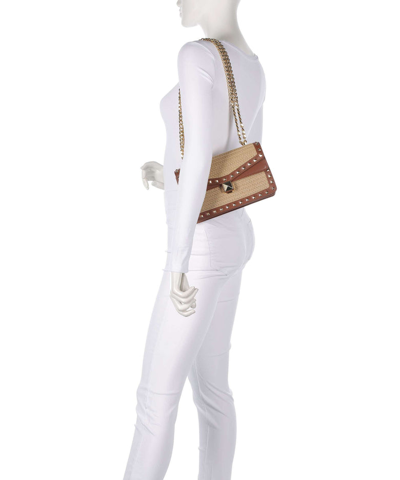 Steve Madden BCAVET Shoulder bag cognac/natural