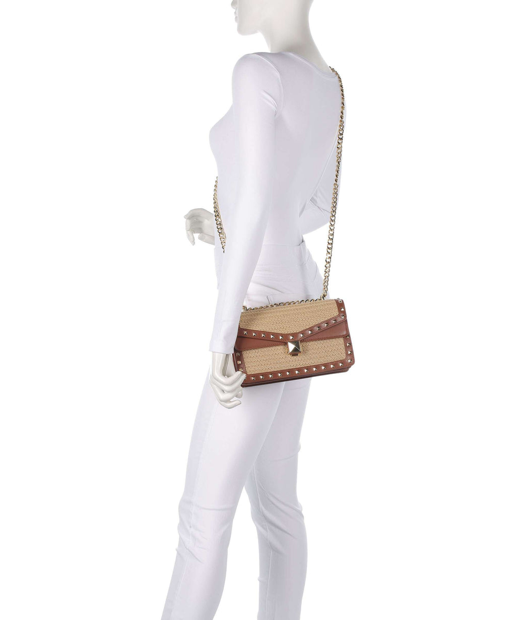 Steve Madden BCAVET Shoulder bag cognac/natural