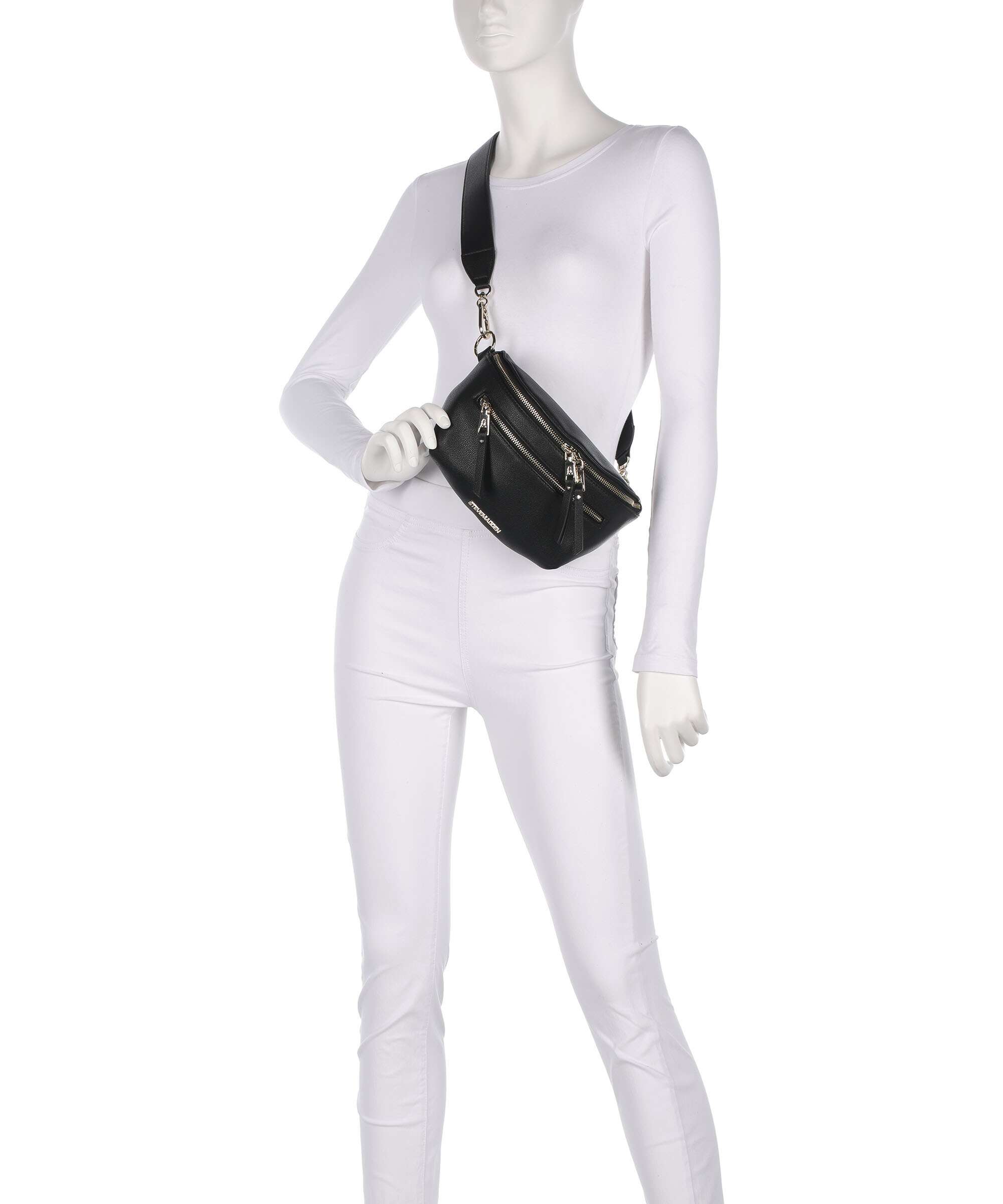 Steve Madden BCLARKE Crossbody bag black/gold