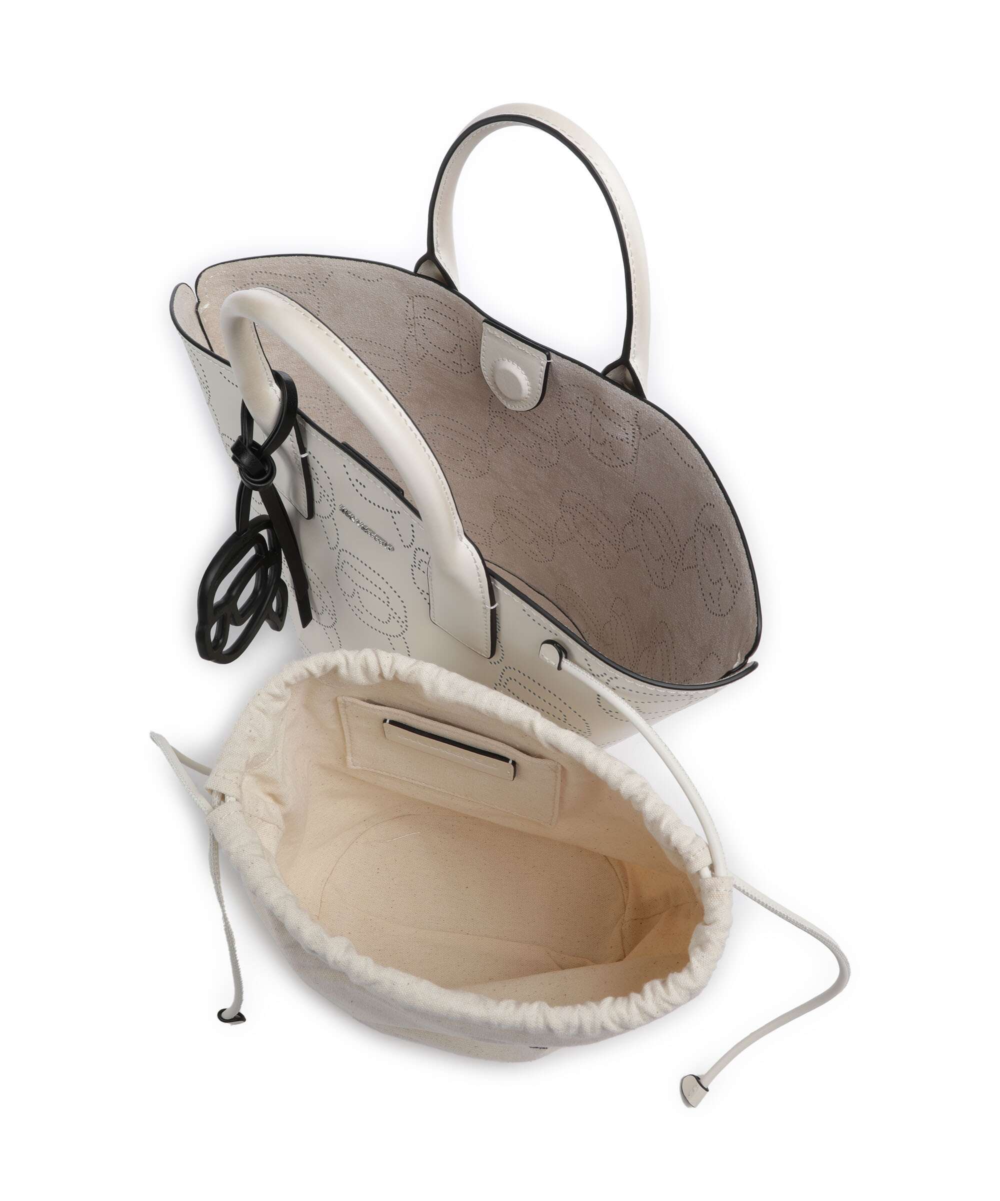 Karl Lagerfeld K/Ikonik Handbag offwhite