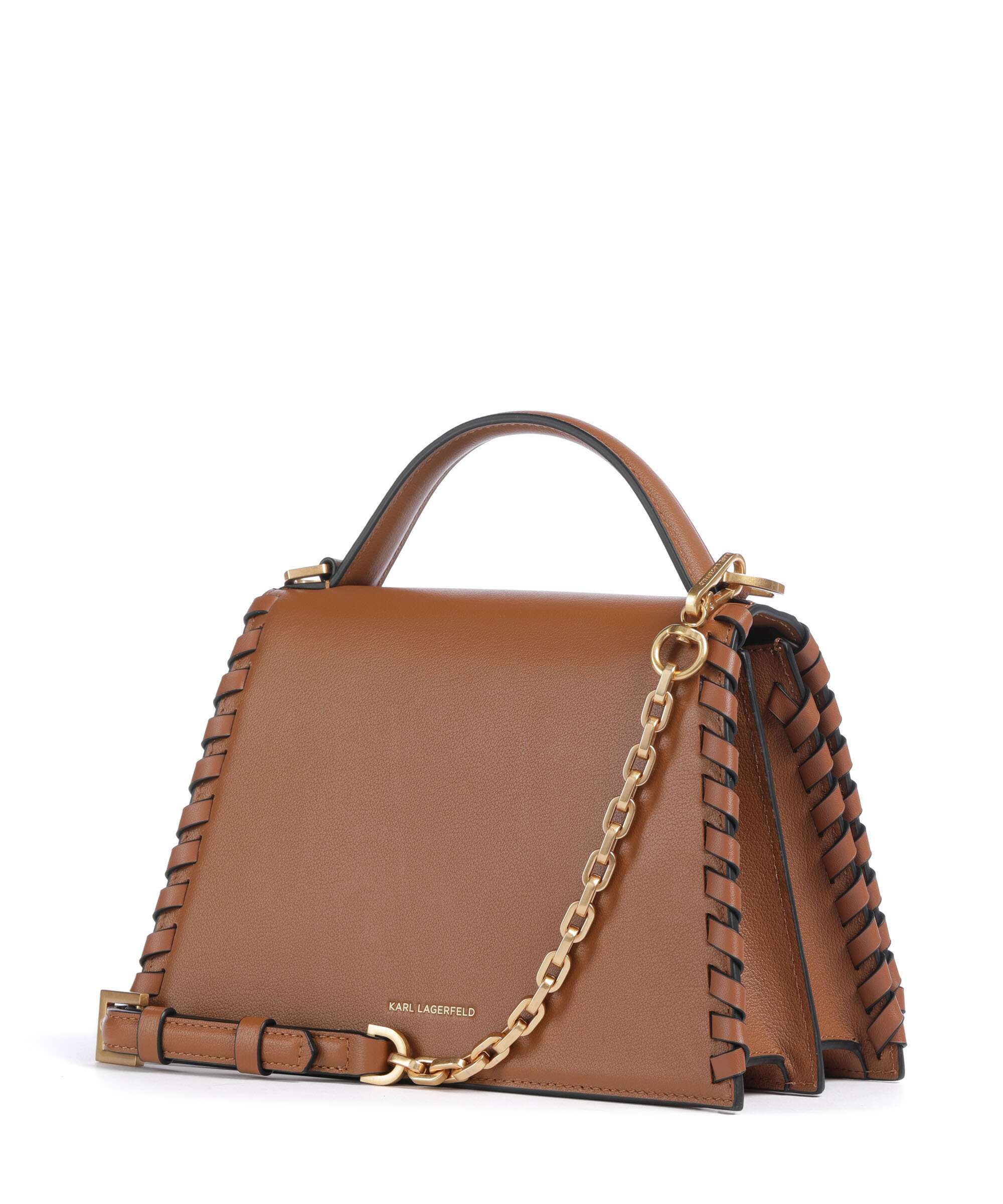 Karl Lagerfeld K/Signature 2.0 Handbag dark tan