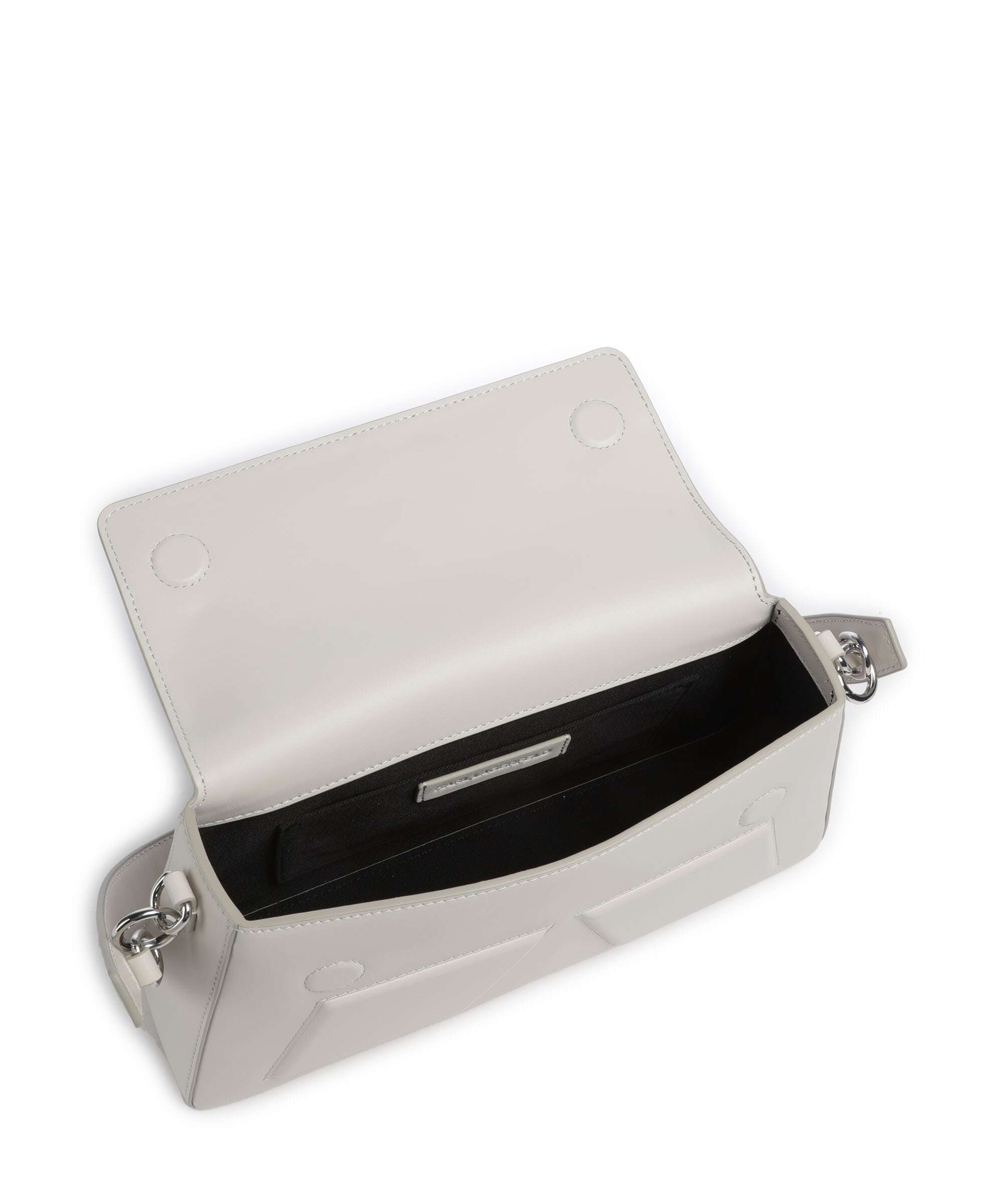 Karl Lagerfeld Ikon K Soft Shoulder bag cement
