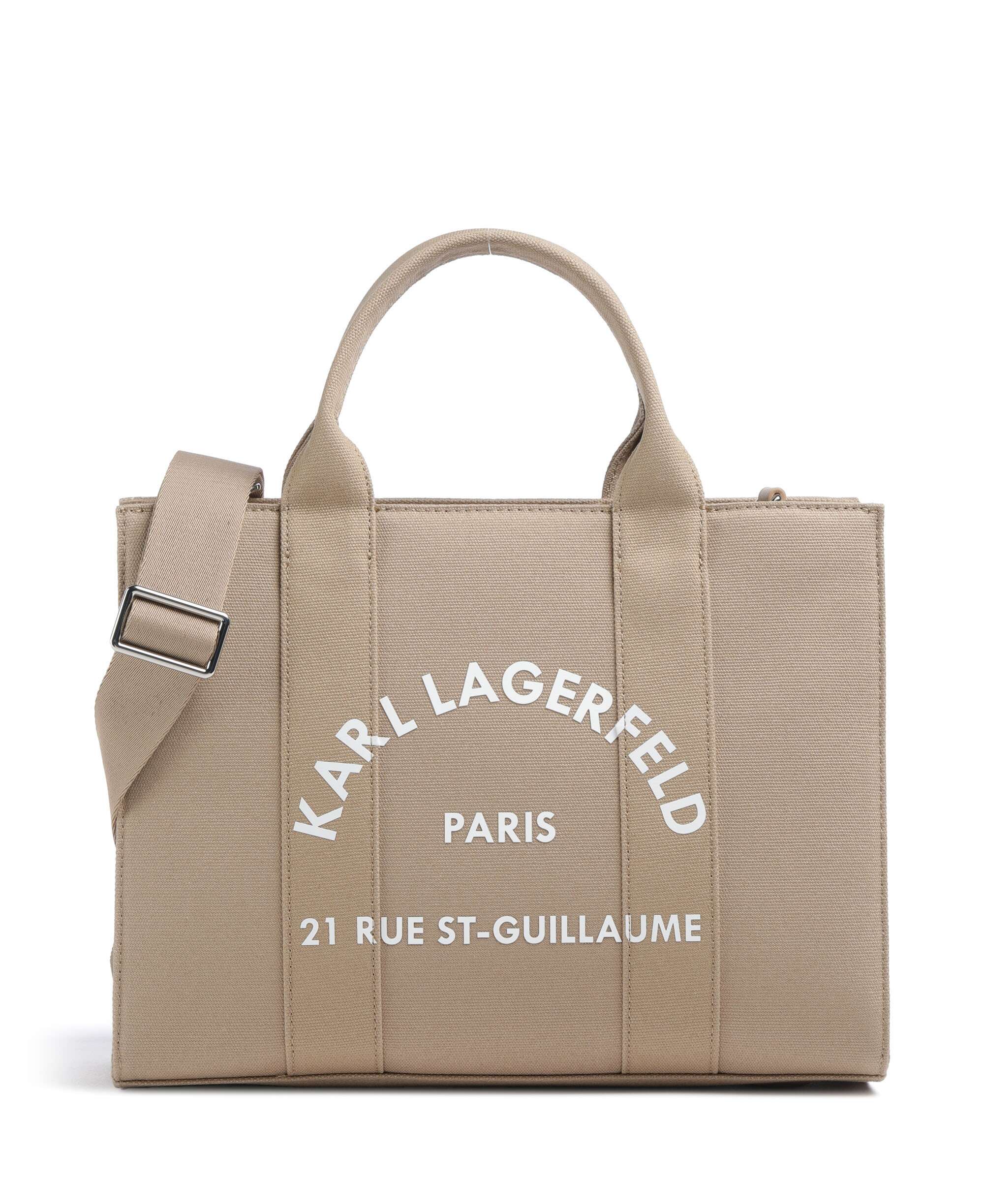 Karl Lagerfeld K/Rue St Guillaume Medium Handbag nougat