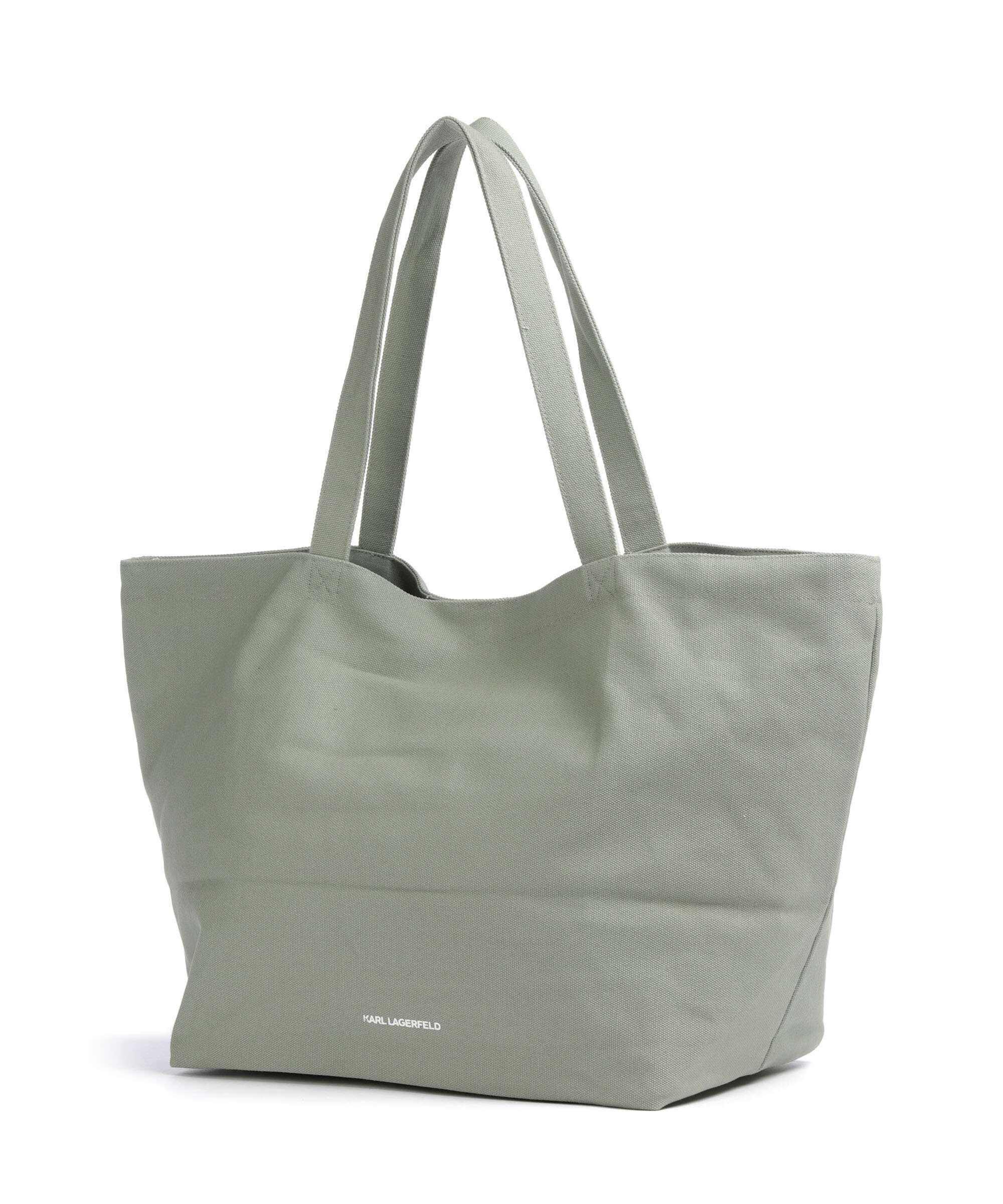 Karl Lagerfeld K/Rue St Guillaume Tote bag oil green