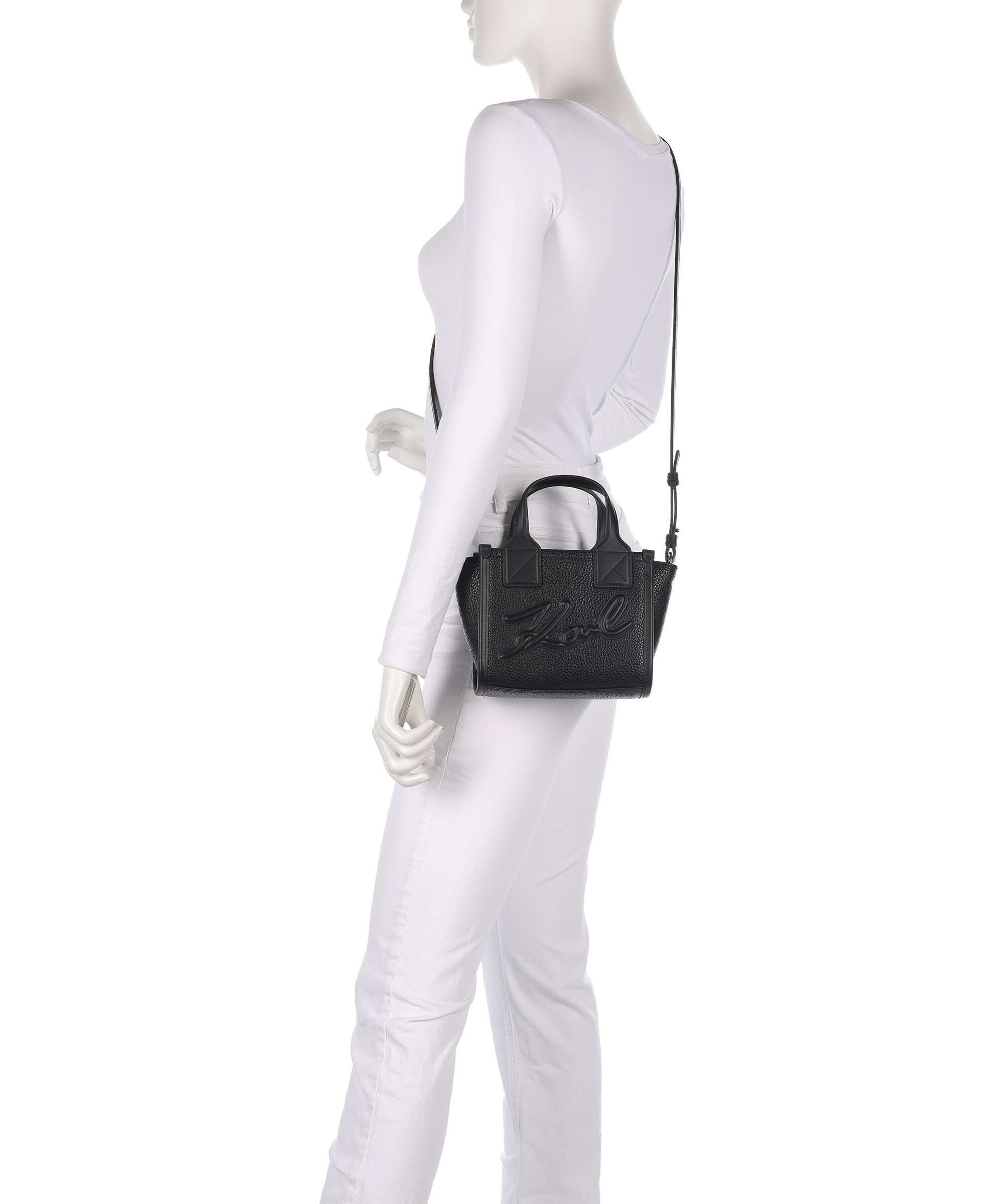 Karl Lagerfeld K/Skuare Small Handbag black/nickel