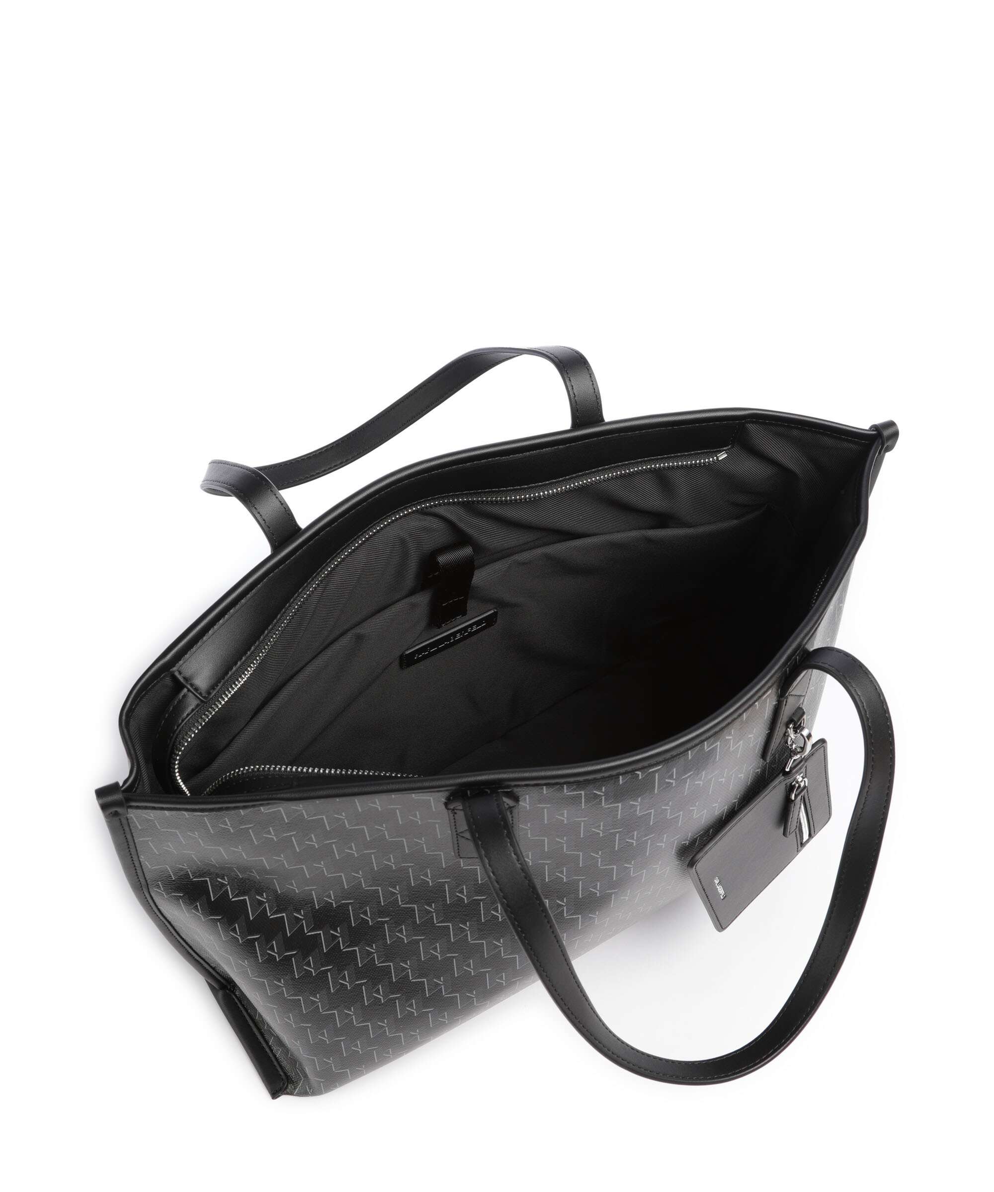 Karl Lagerfeld K/Voyage Tote bag black mono