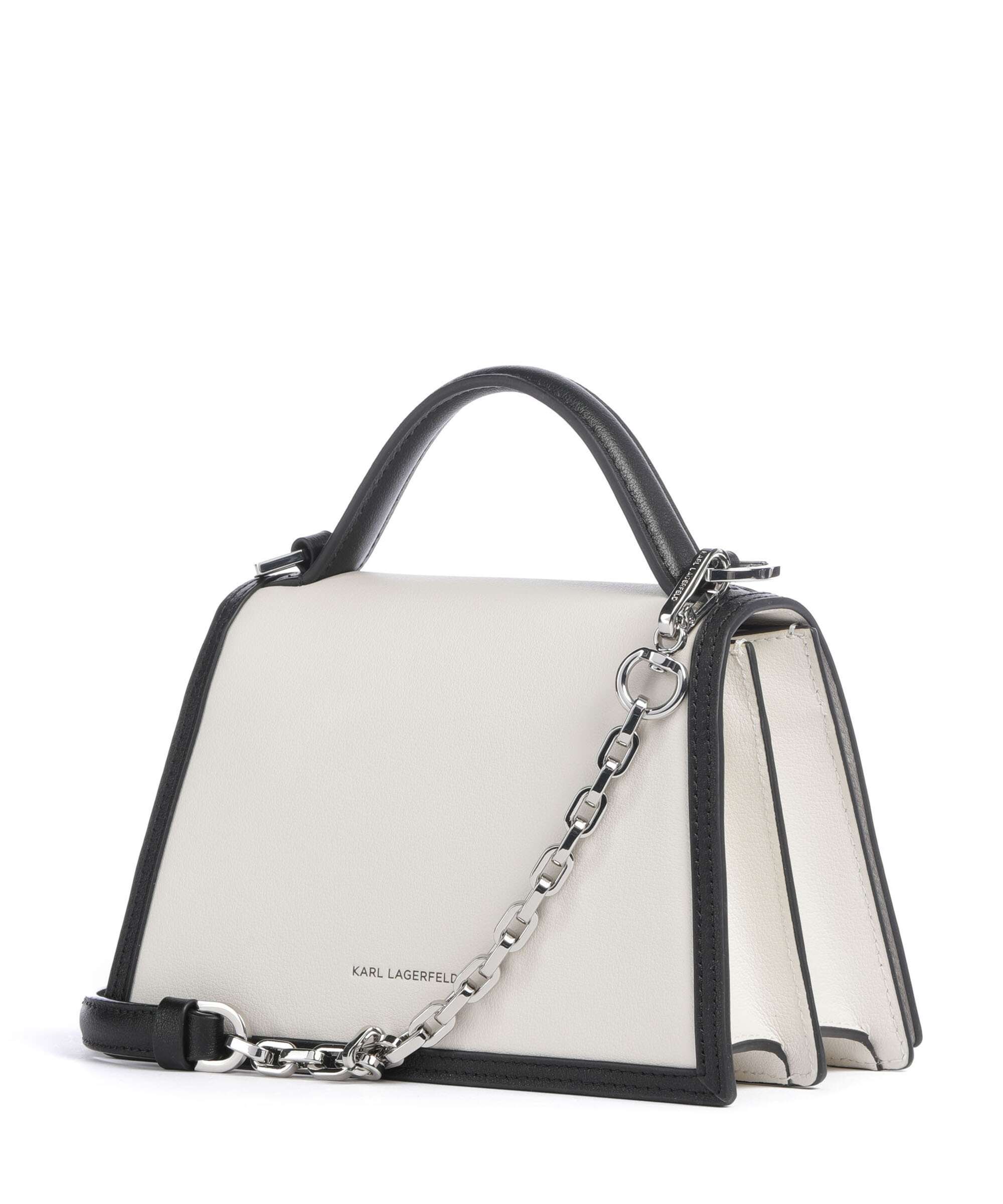 Karl Lagerfeld K/Signature 2.0 Crossbody bag white/black
