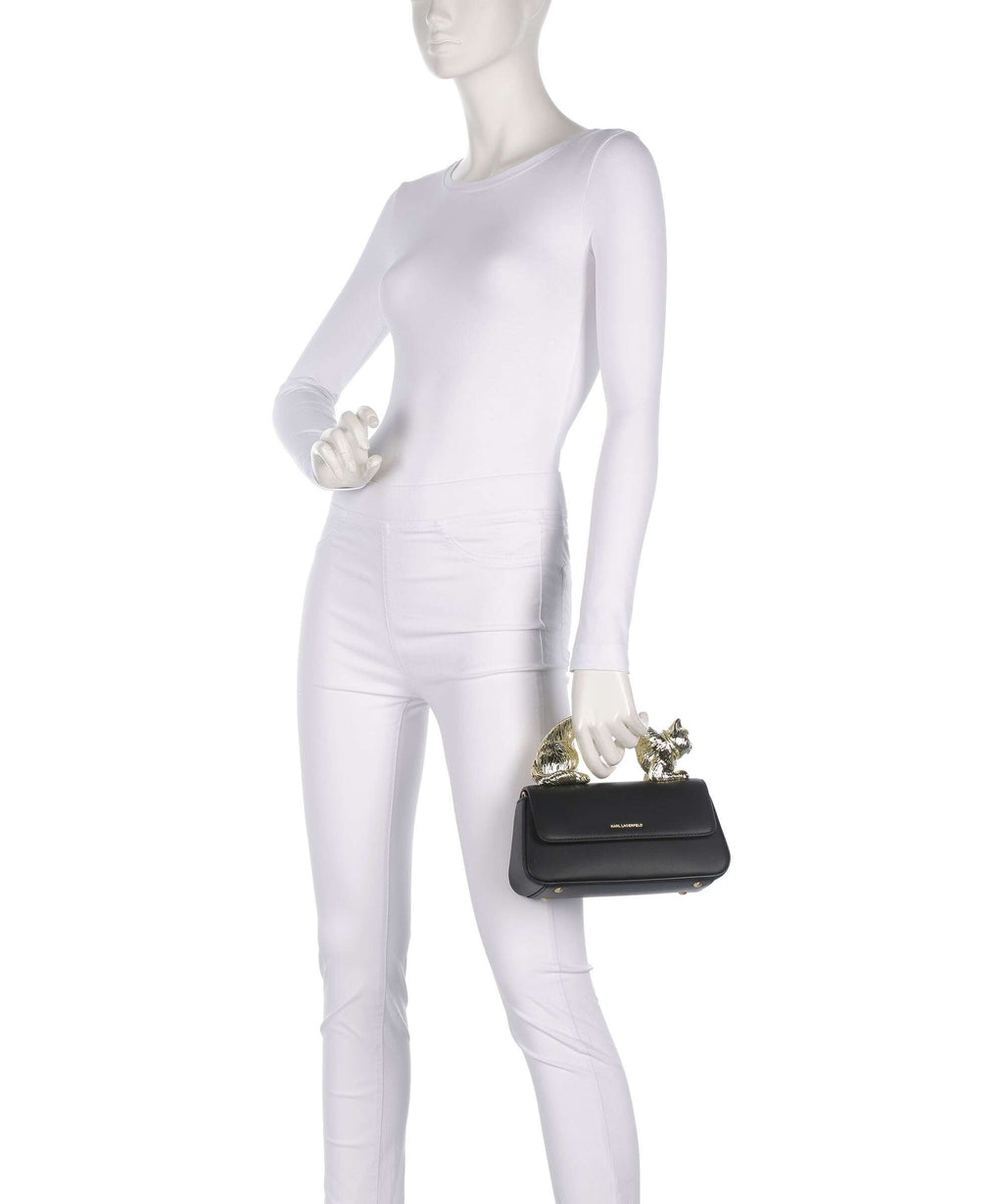 Karl Lagerfeld K/Ikon Choupette Handbag black