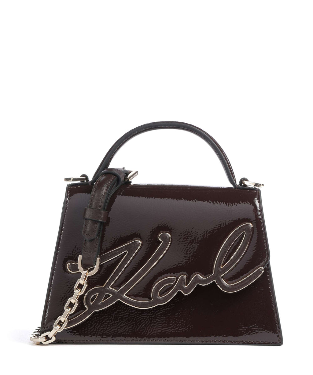 Karl Lagerfeld K/Signature 2.0 Small Crossbody bag tobacco