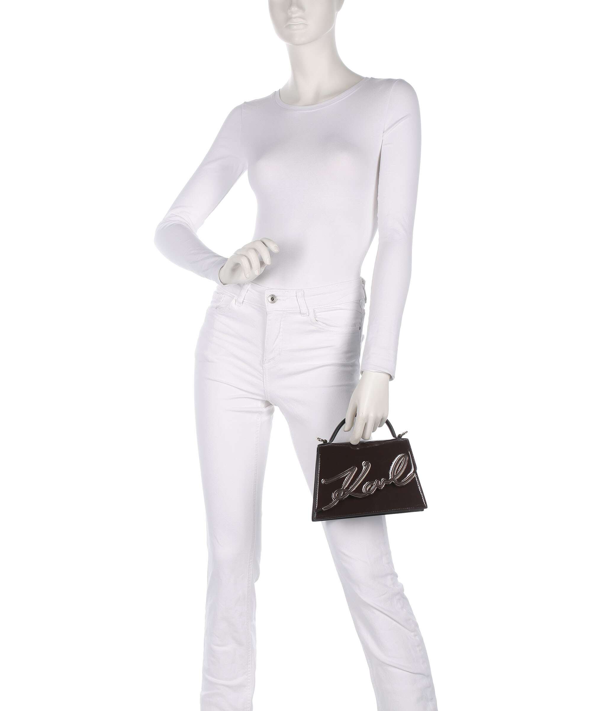 Karl Lagerfeld K/Signature 2.0 Small Crossbody bag tobacco